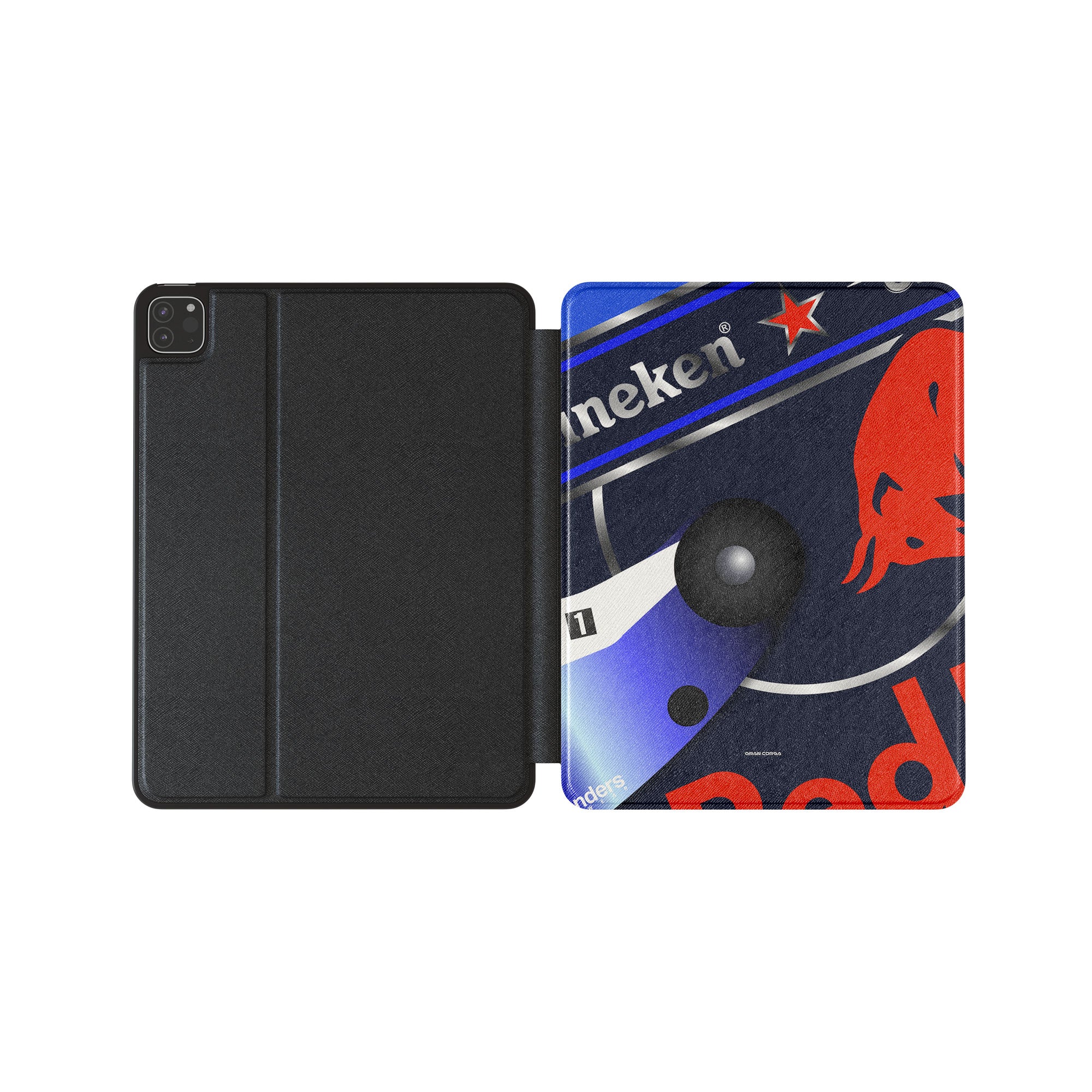 Max Verstappen iPad Case - Red Bull Racing 2024 Miami GP Helmet Cover
