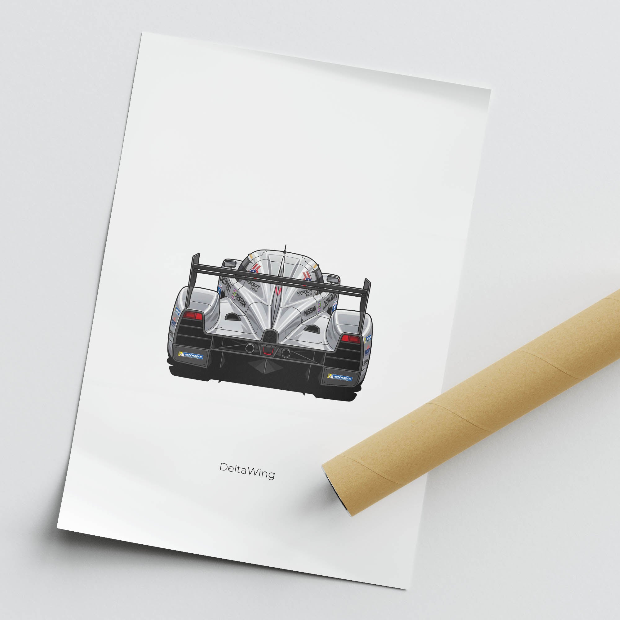 2012 Deltawing Highcroft – Car Print