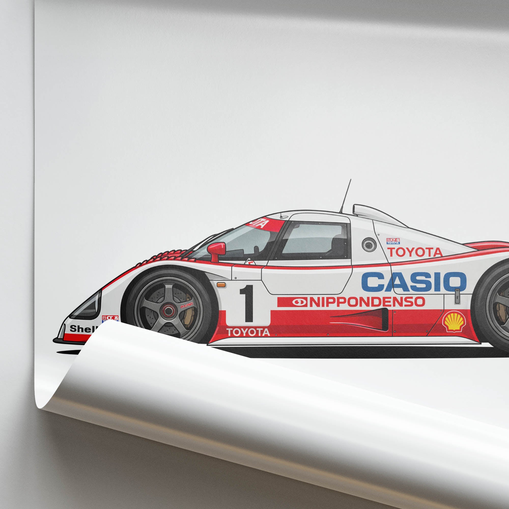 1992 Toyota TS010 Casio – Car Print