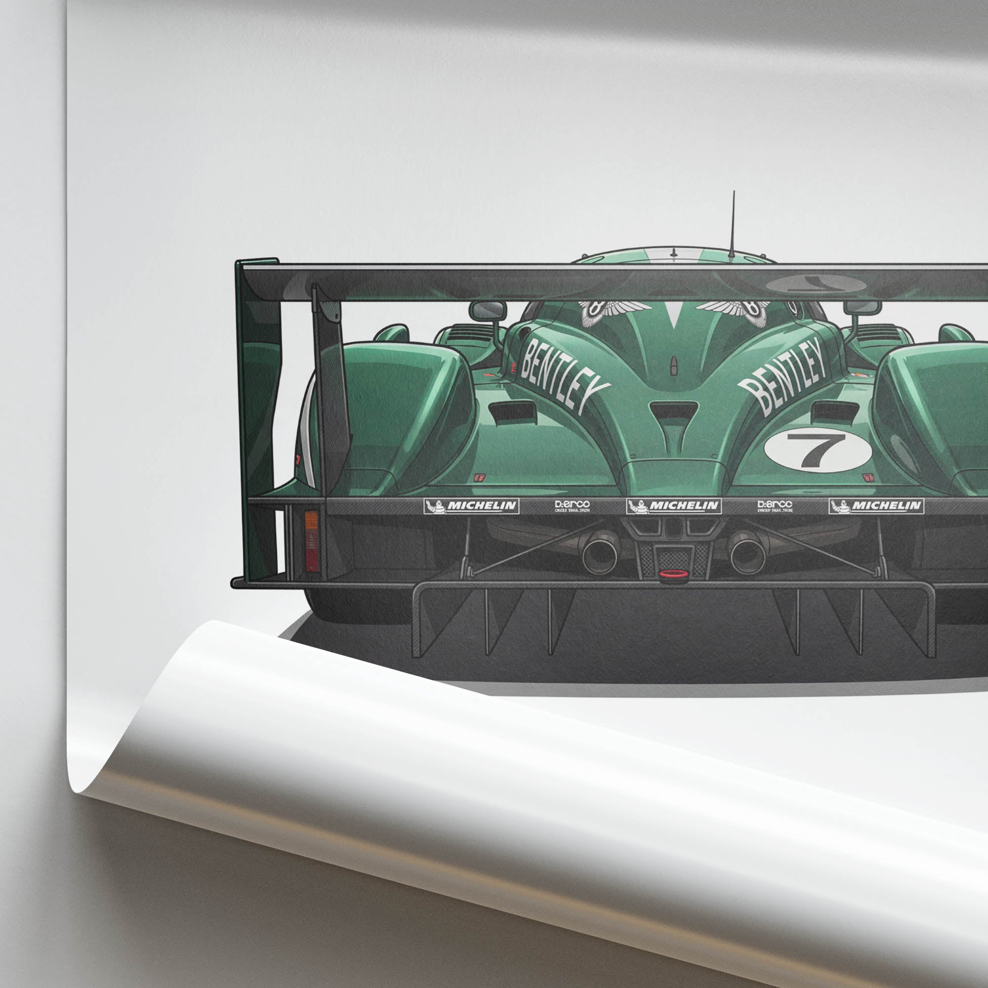 2003 Bentley Speed 8 British – Car Print