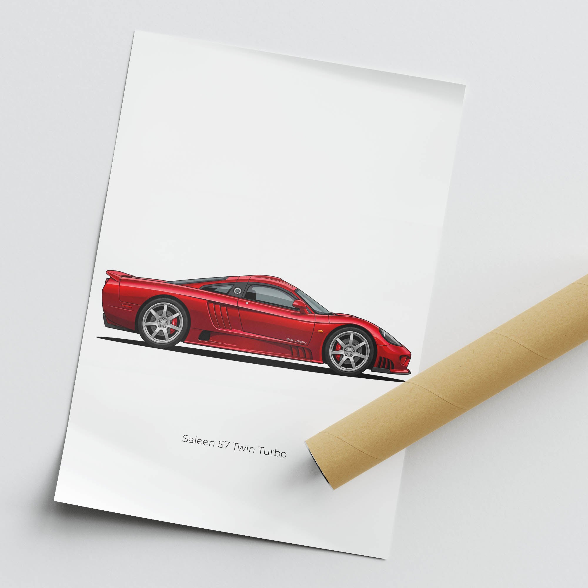 2005 Saleen S7 Twin Turbo Lizstick – Car Print