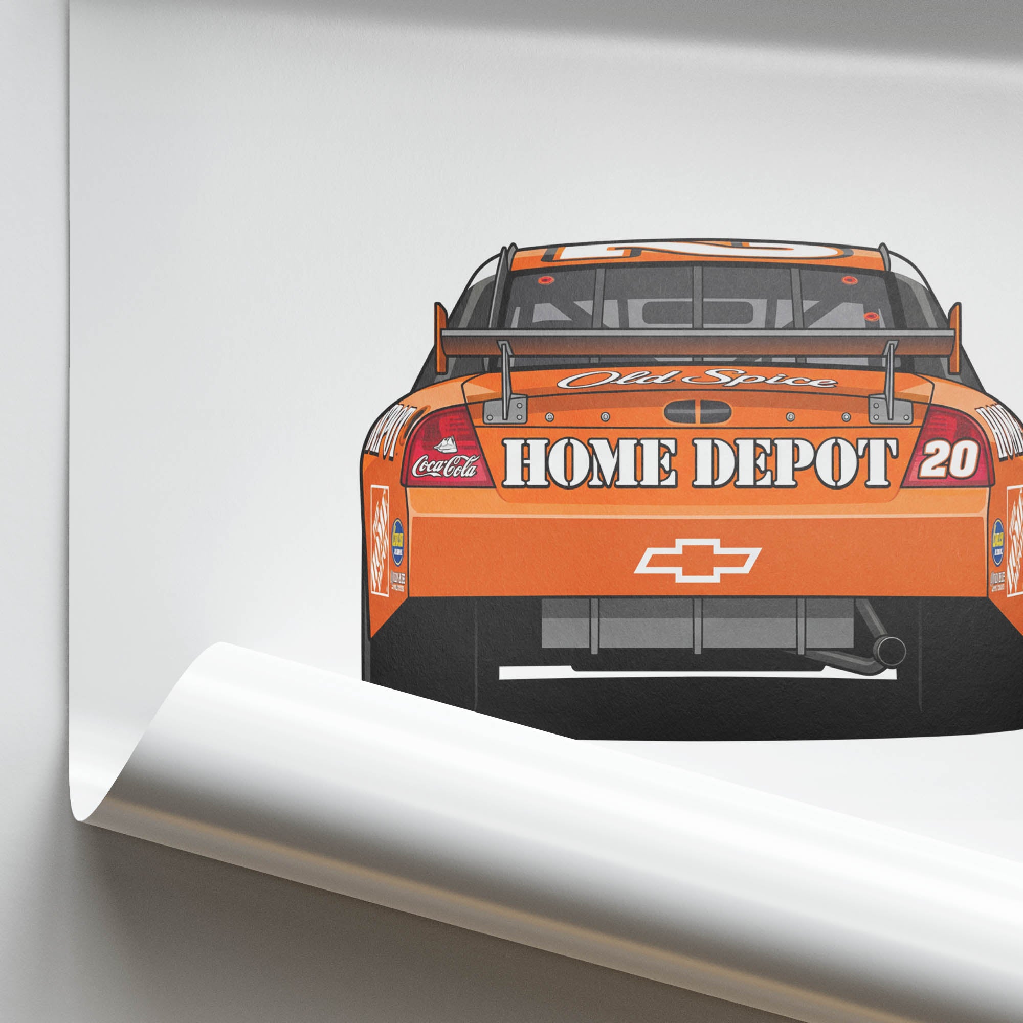 2005 De L Entrepreneur Dodge Charger Tony – Car Print
