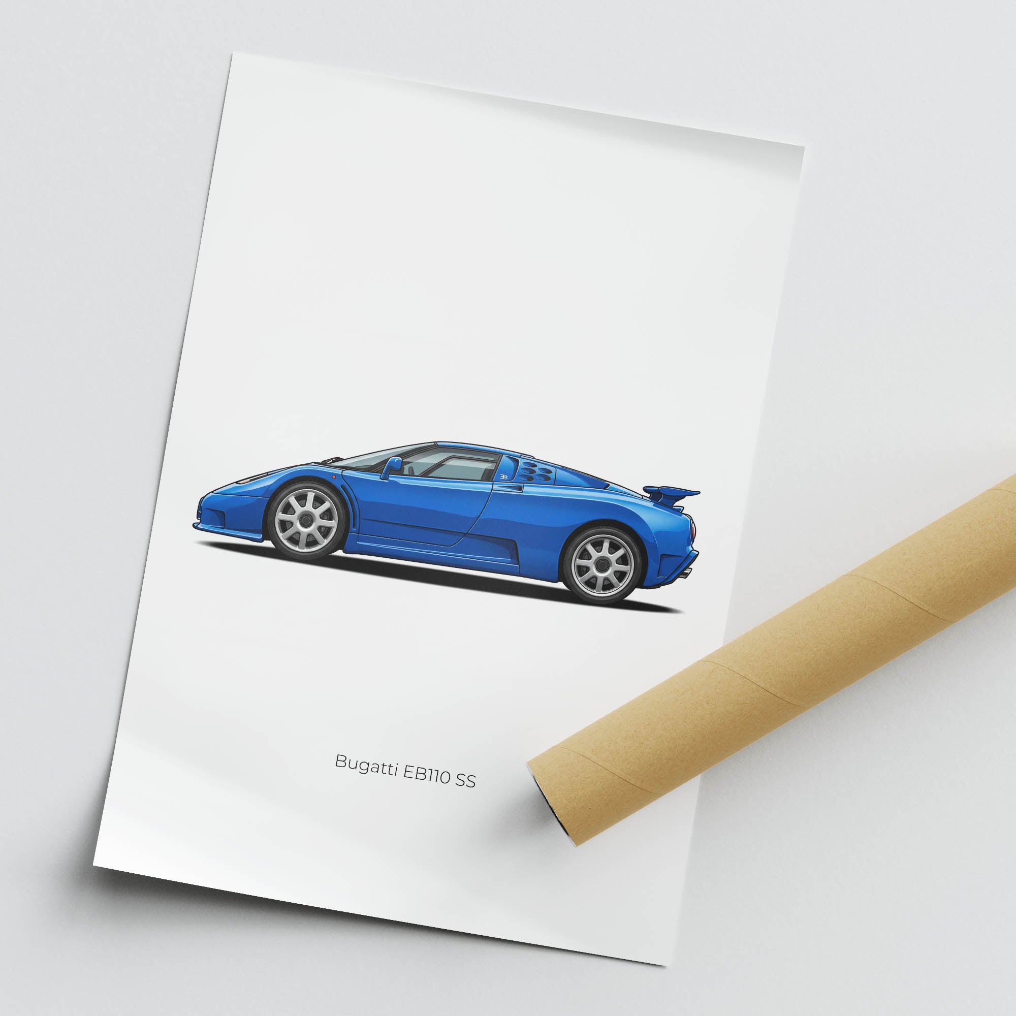 1991 Bugatti EB110 SS – Car Print