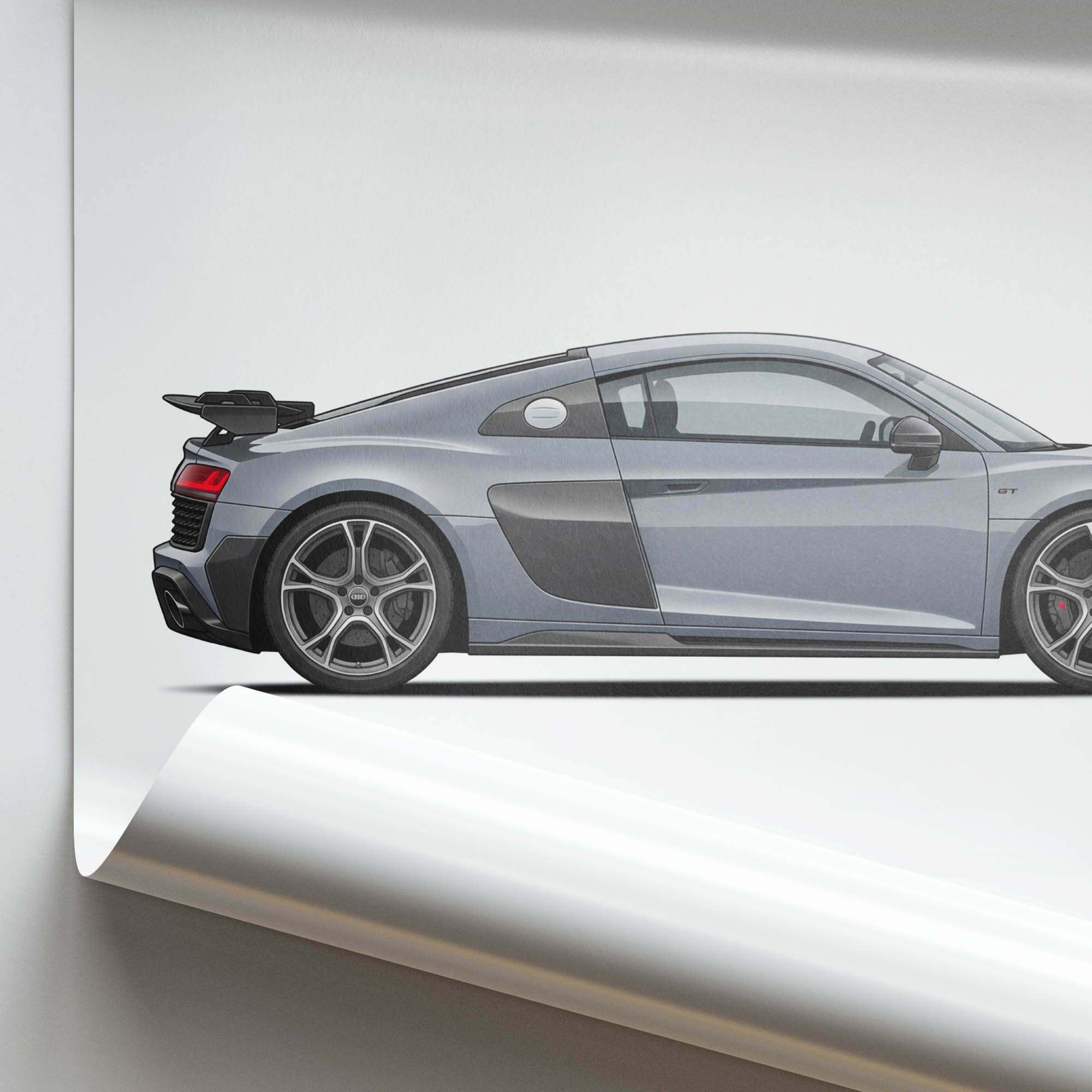 2023 Audi R8 Coupe V10 GT Rwd Suzuka – Car Print