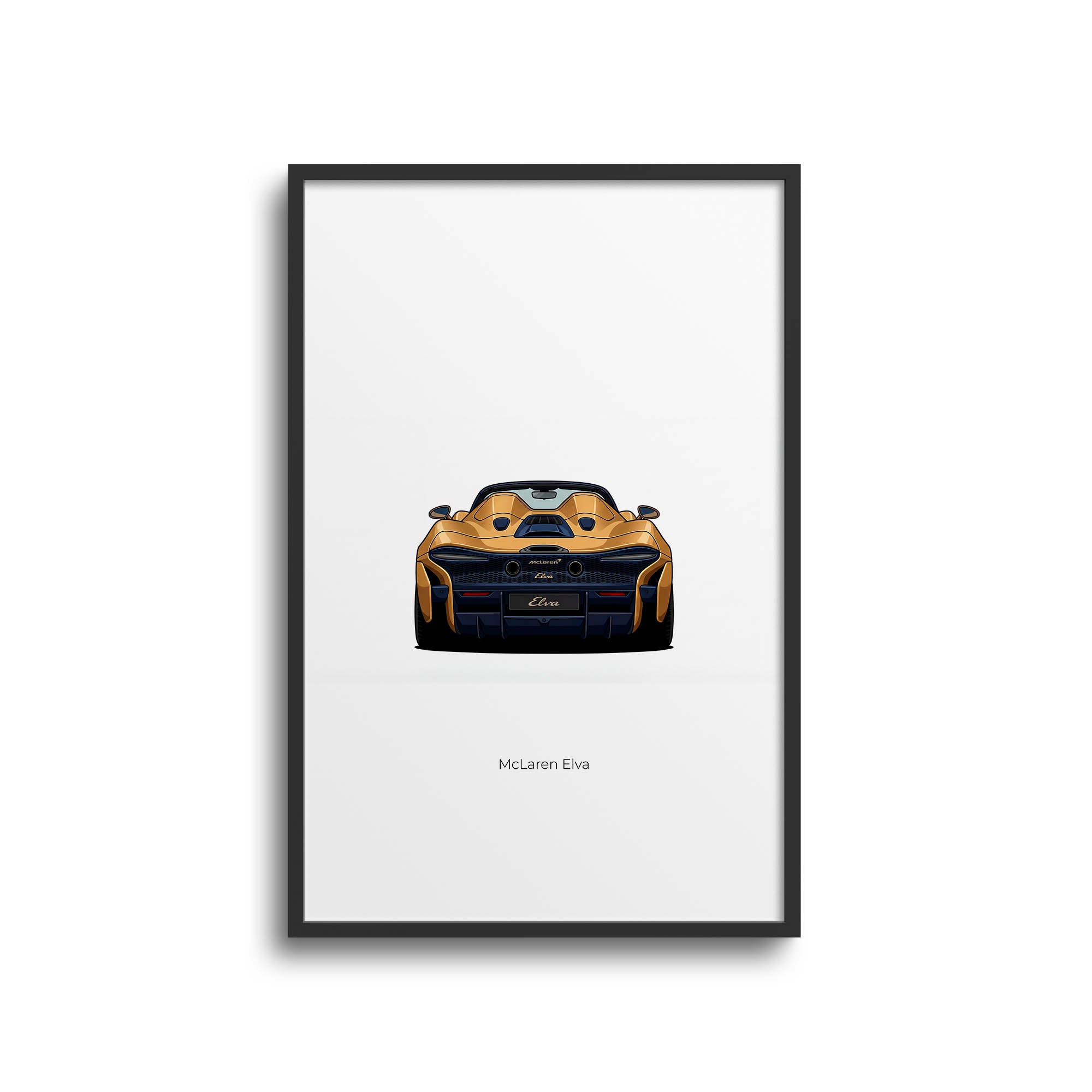 2021 McLaren Elva Satin – Car Print