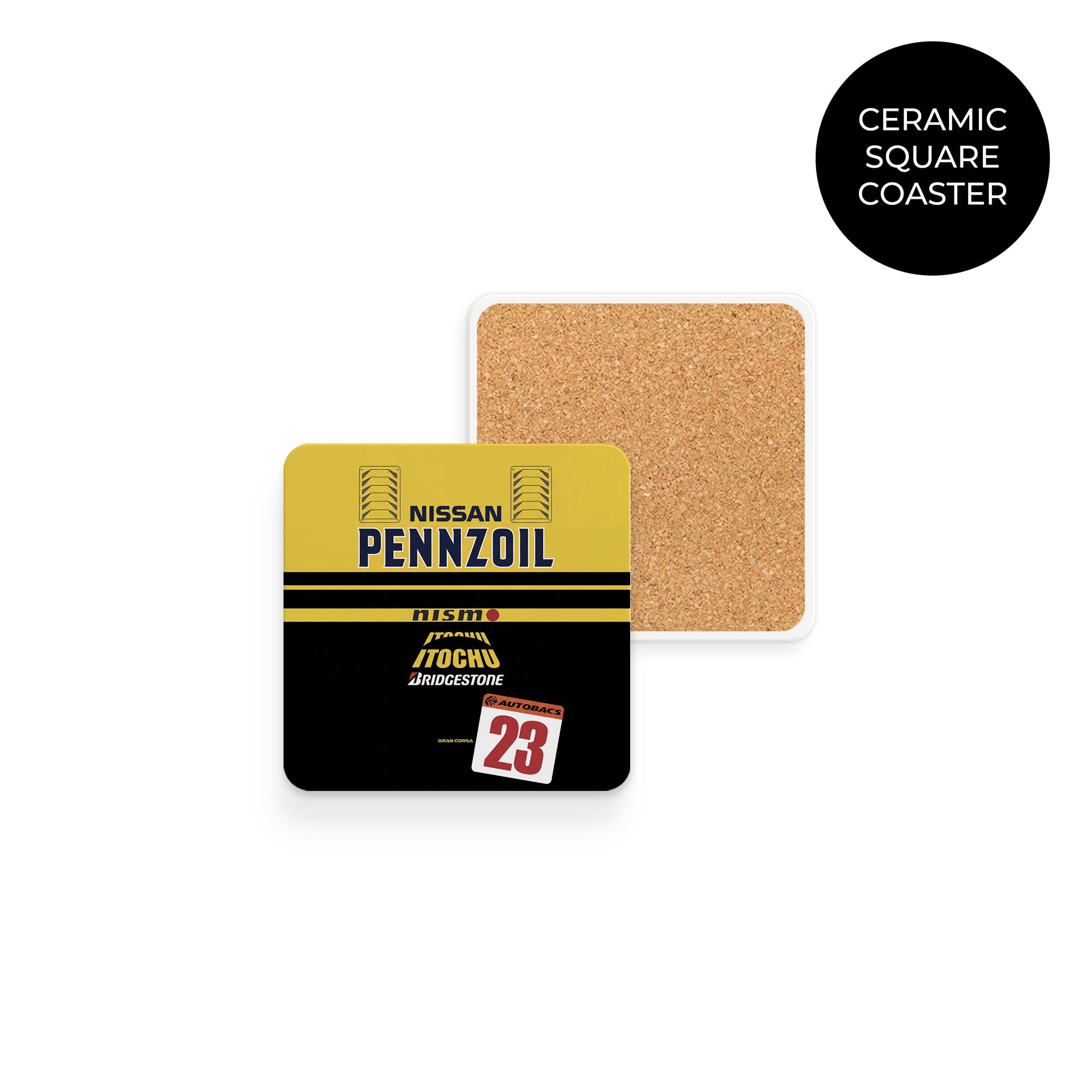 Nissan Skyline Coaster – 1999 R34 GT R NISMO PENNZOIL JGTC Race Car Drinkware