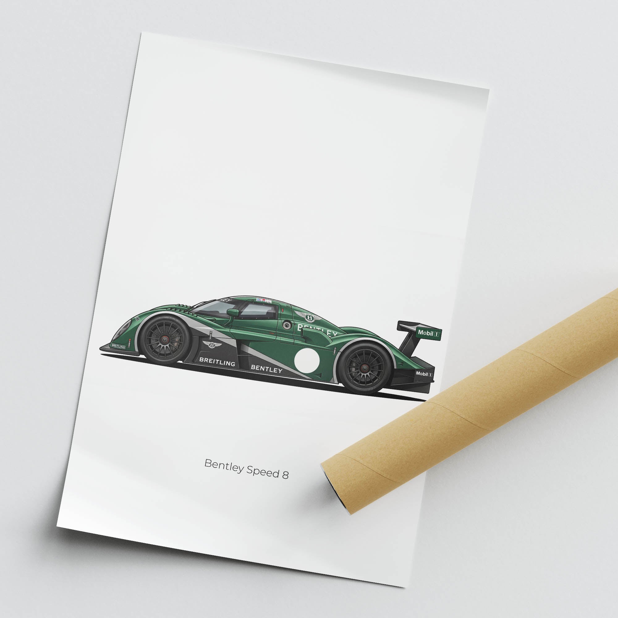 2003 Bentley Speed 8 British – Car Print