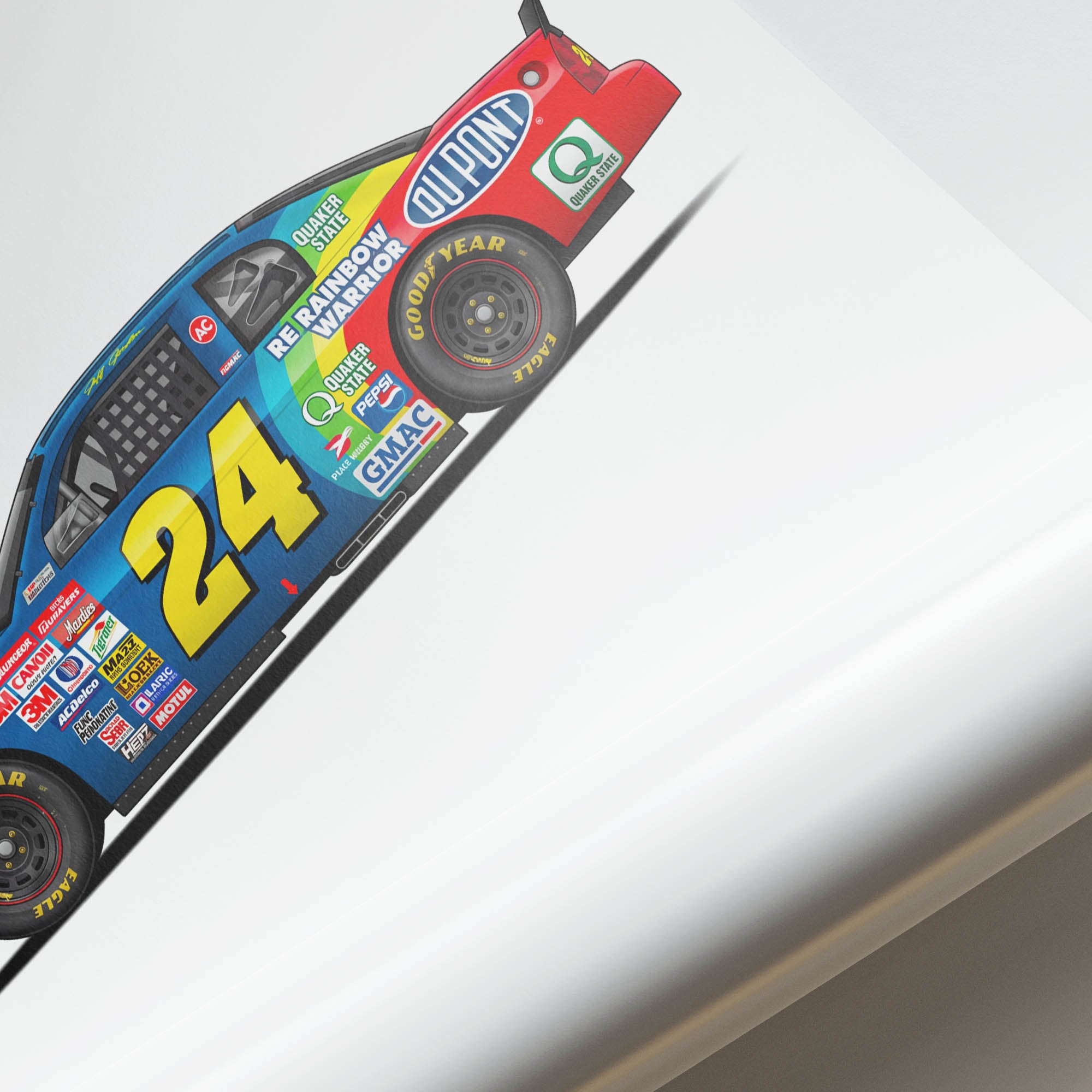 1997 Chevrolet Monte Carlo Jeff Gordon – Car Print