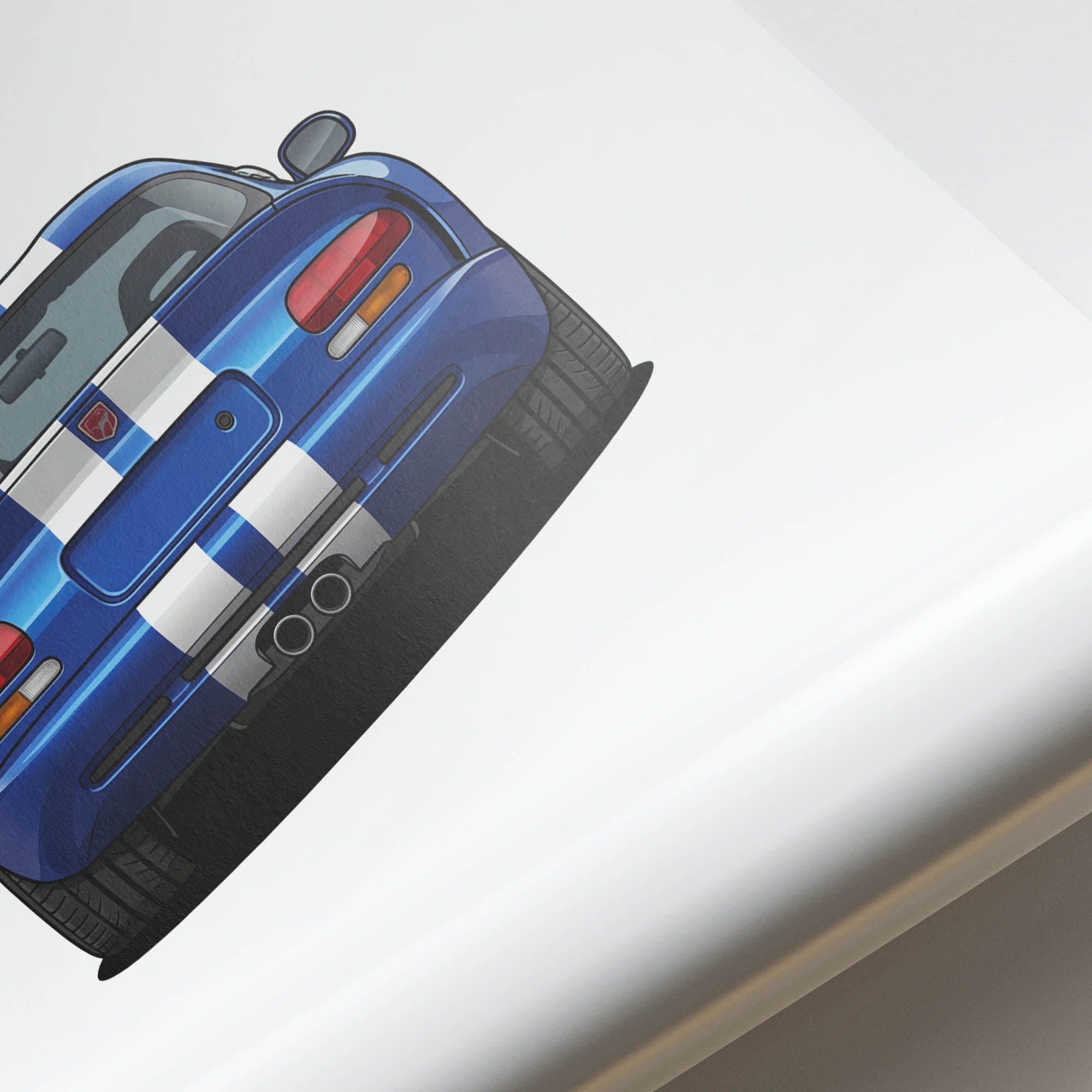 1996 Dodge Viper Gts Viper Gts – Car Print