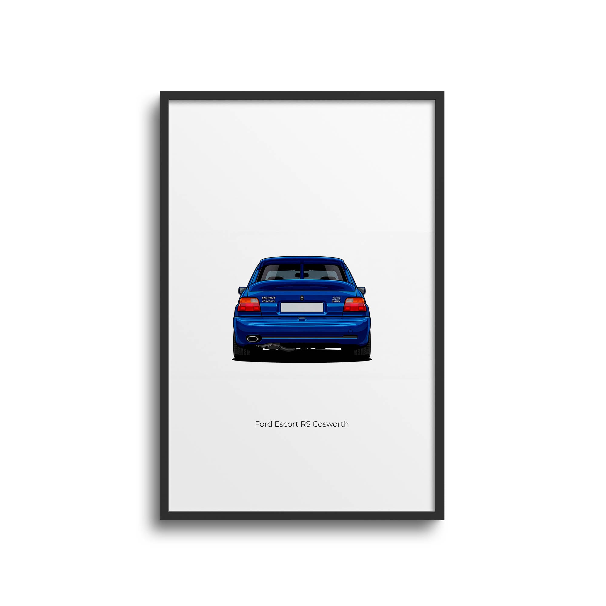 1992 Ford Escort RS Cosworth Imperial – Car Print
