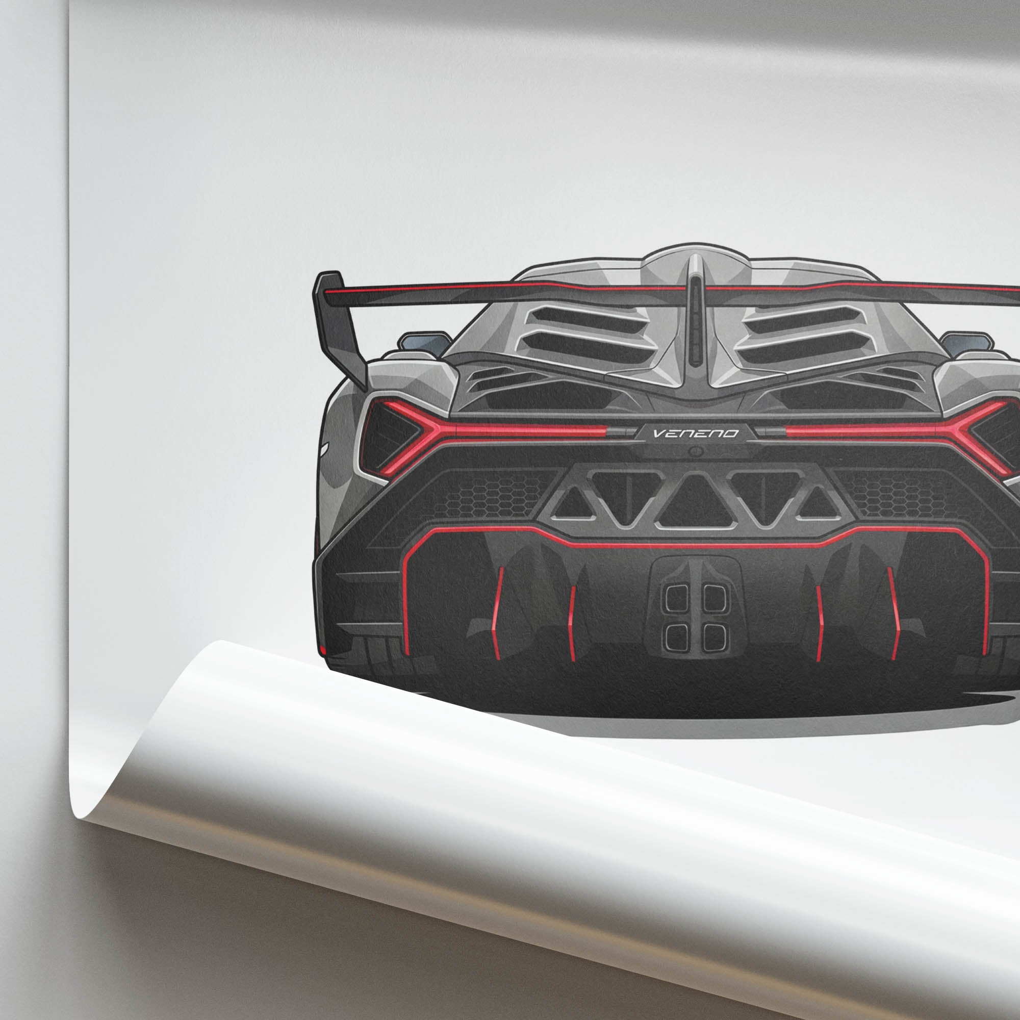 2013 Lamborghini Veneno – Car Print