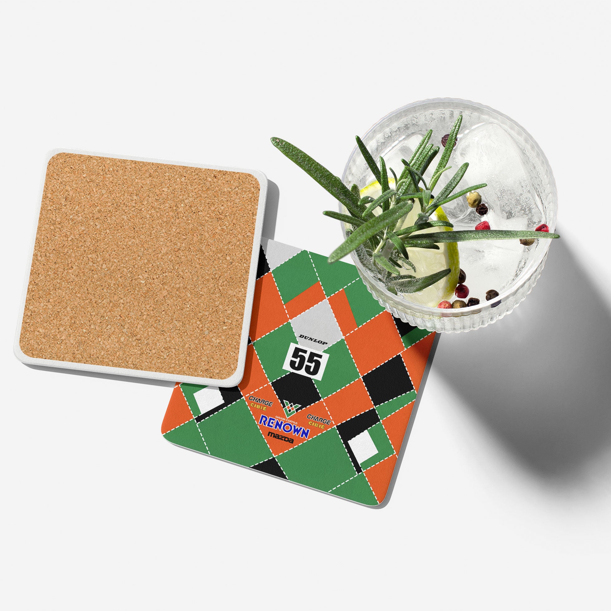 Mazda 787B Coaster – Iconic Race Car Surface Protector | 1991 Le Mans Winner