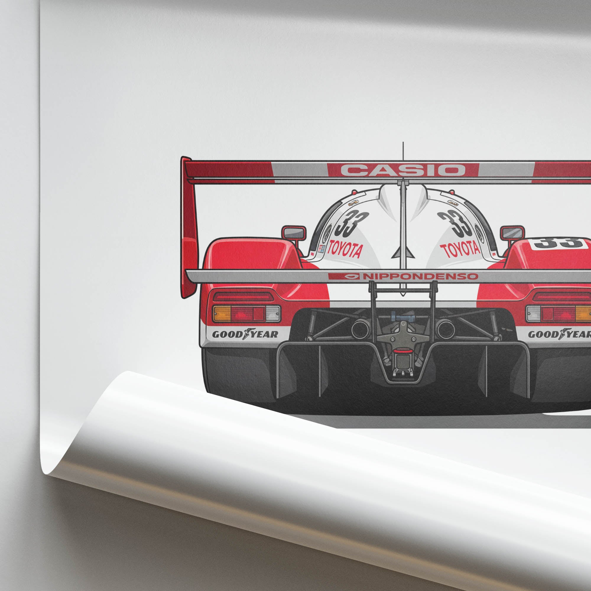 1992 Toyota TS010 Casio – Car Print