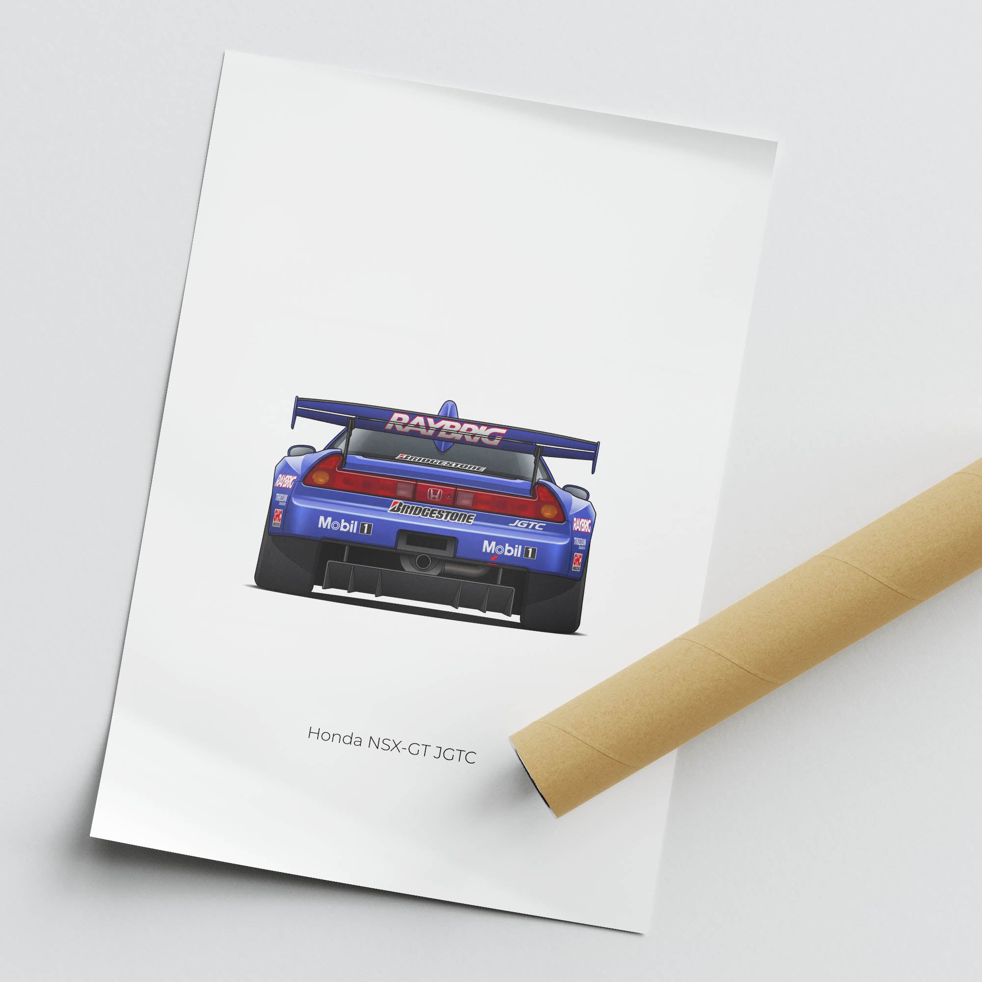 1997 Honda NSX GT JGTC Raybrig – Car Print
