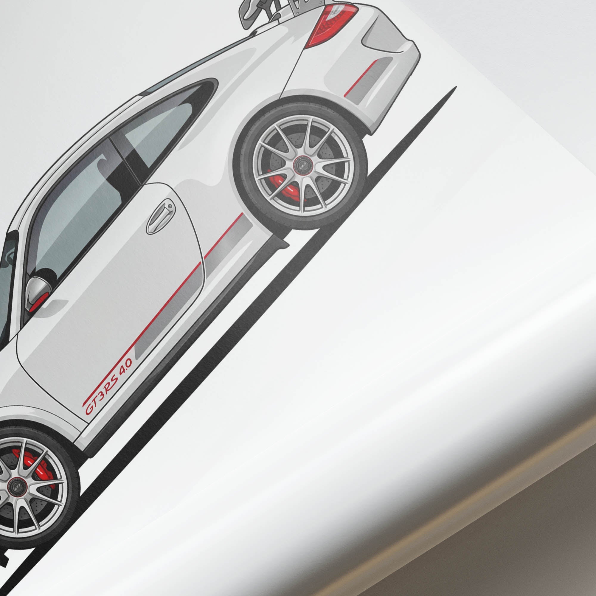 2011 Porsche 911 GT3 RS – Car Print