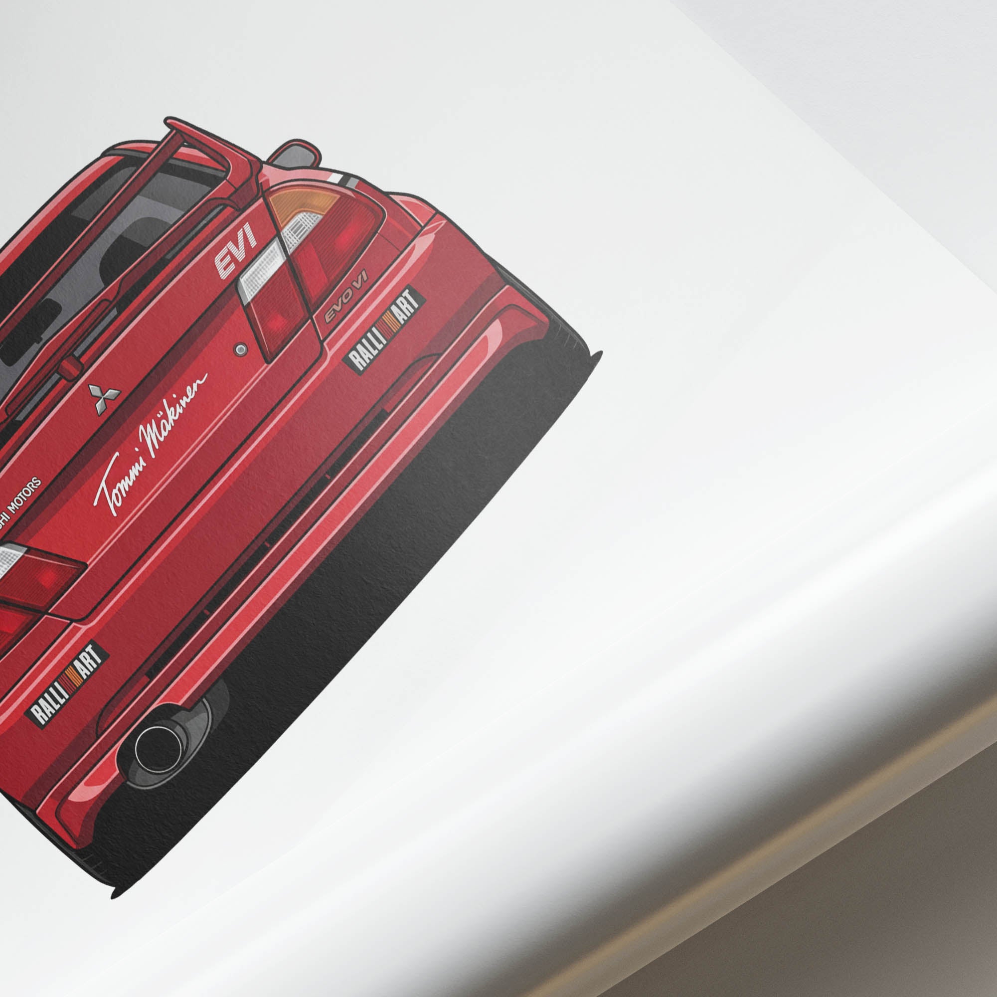 2000 Mitsubishi Lancer Evolution VI Tommi – Car Print
