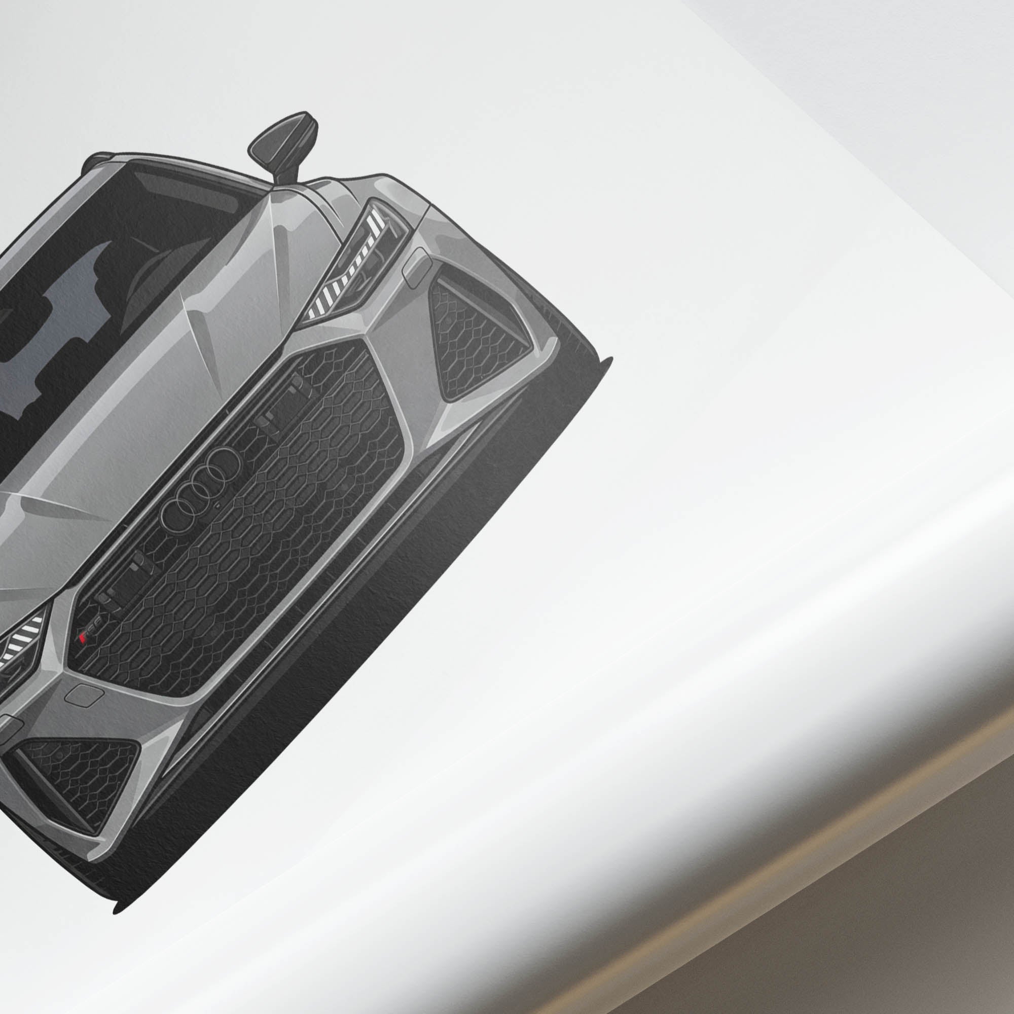 2020 Audi RS6 Avant C8 Nardo – Car Print