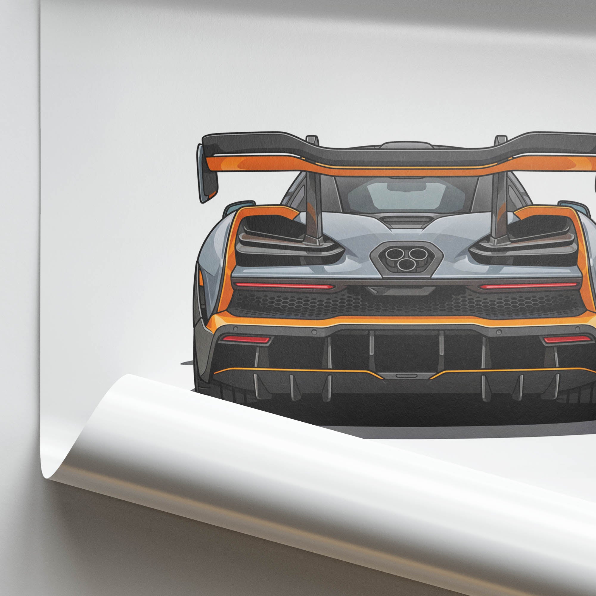 2018 McLaren Senna Victory – Car Print