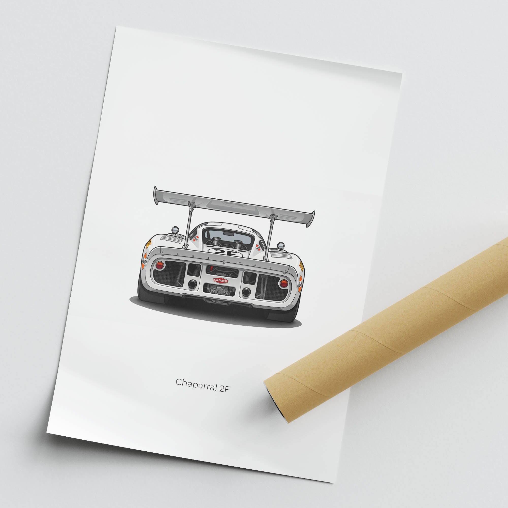 1967 Chaparral 2F – Car Print