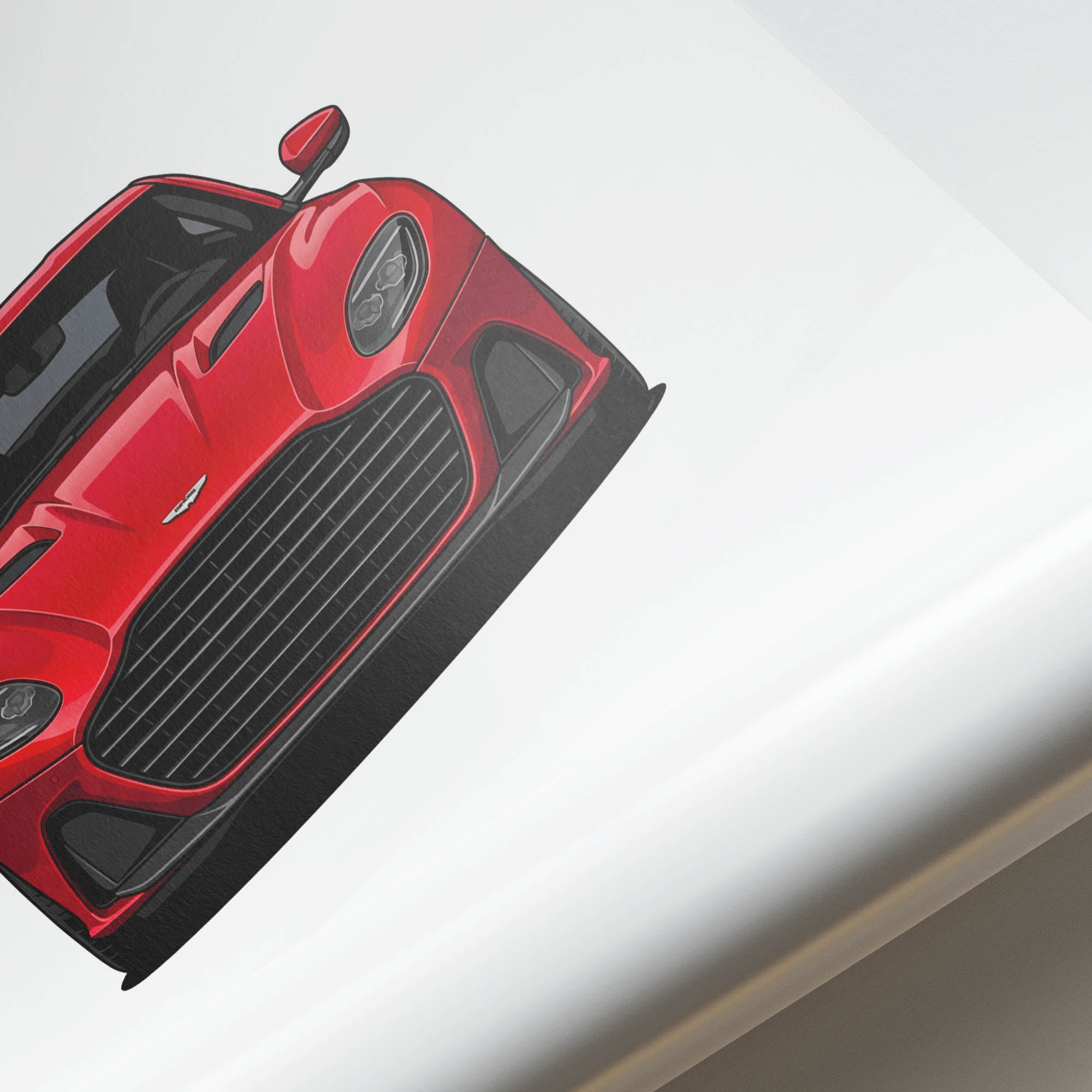 2019 Aston Martin Dbs Superleggera Hyper – Car Print