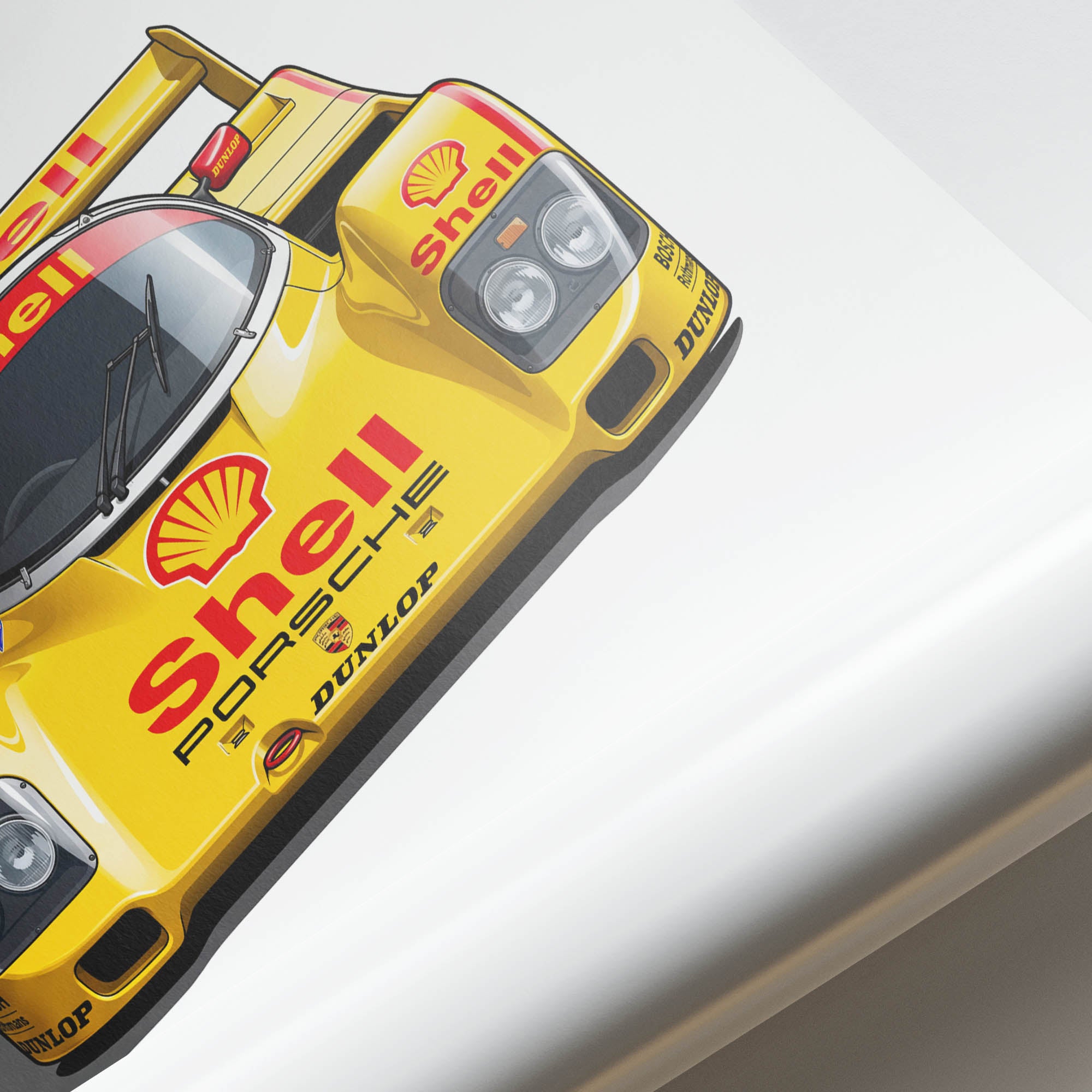 1987 Porsche 962C Shell Dunlop – Car Print