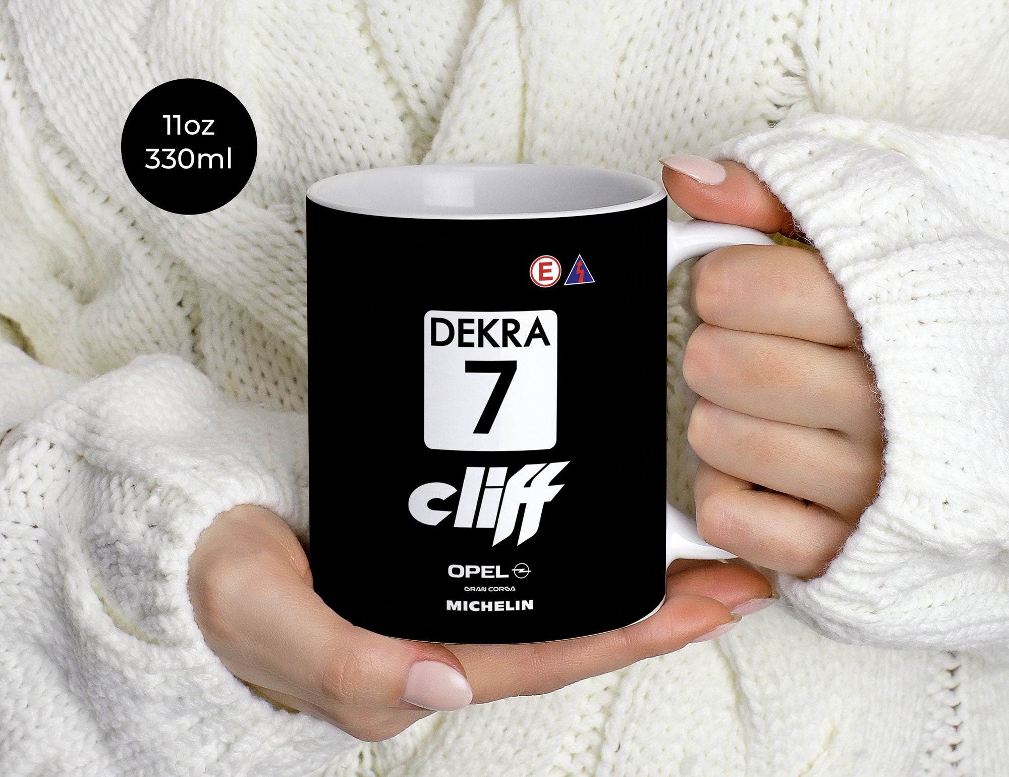 Calibra V6 Mug – Team Joest DTM ITC 1995 Ceramic Racing Coffee Cup