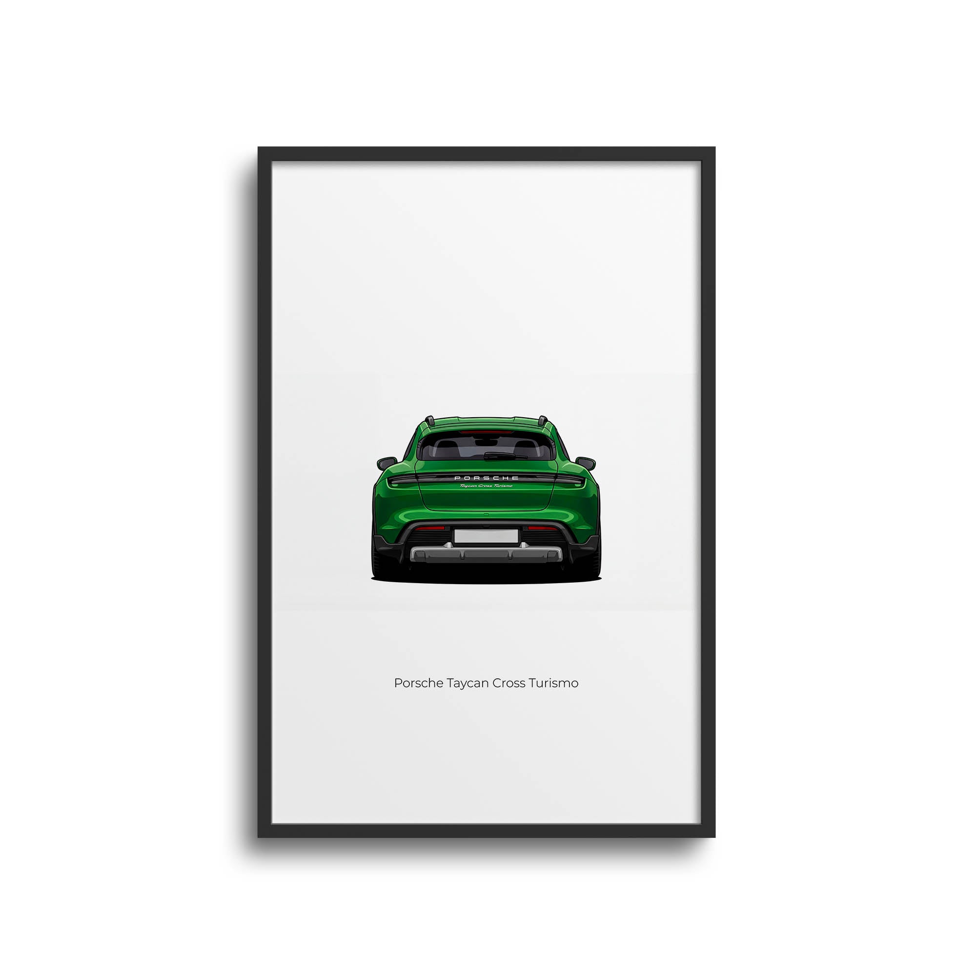 2021 Porsche Taycan Cross Turismo Mamba – Car Print