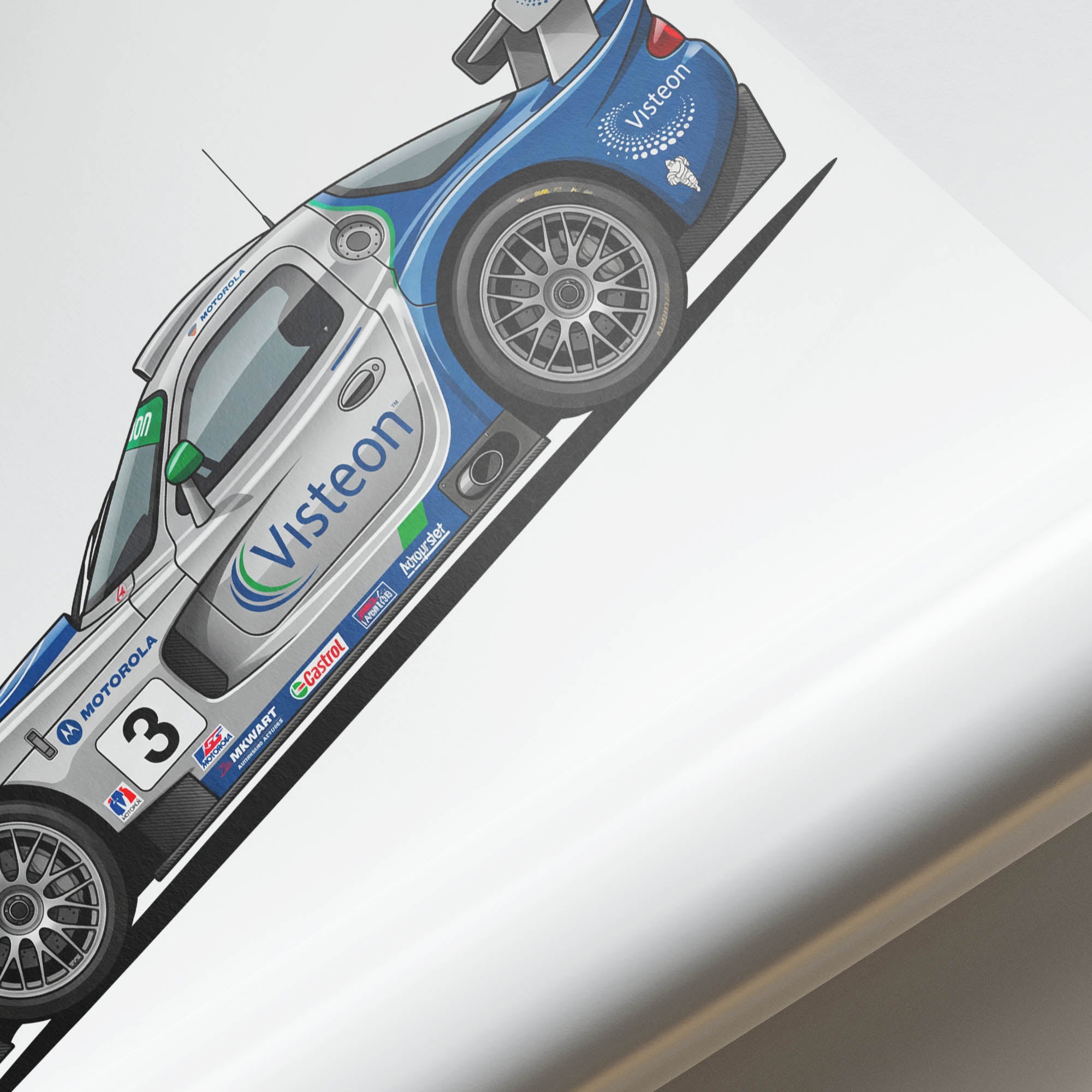 1998 Panoz Esperante GTR 1 Visteon – Car Print