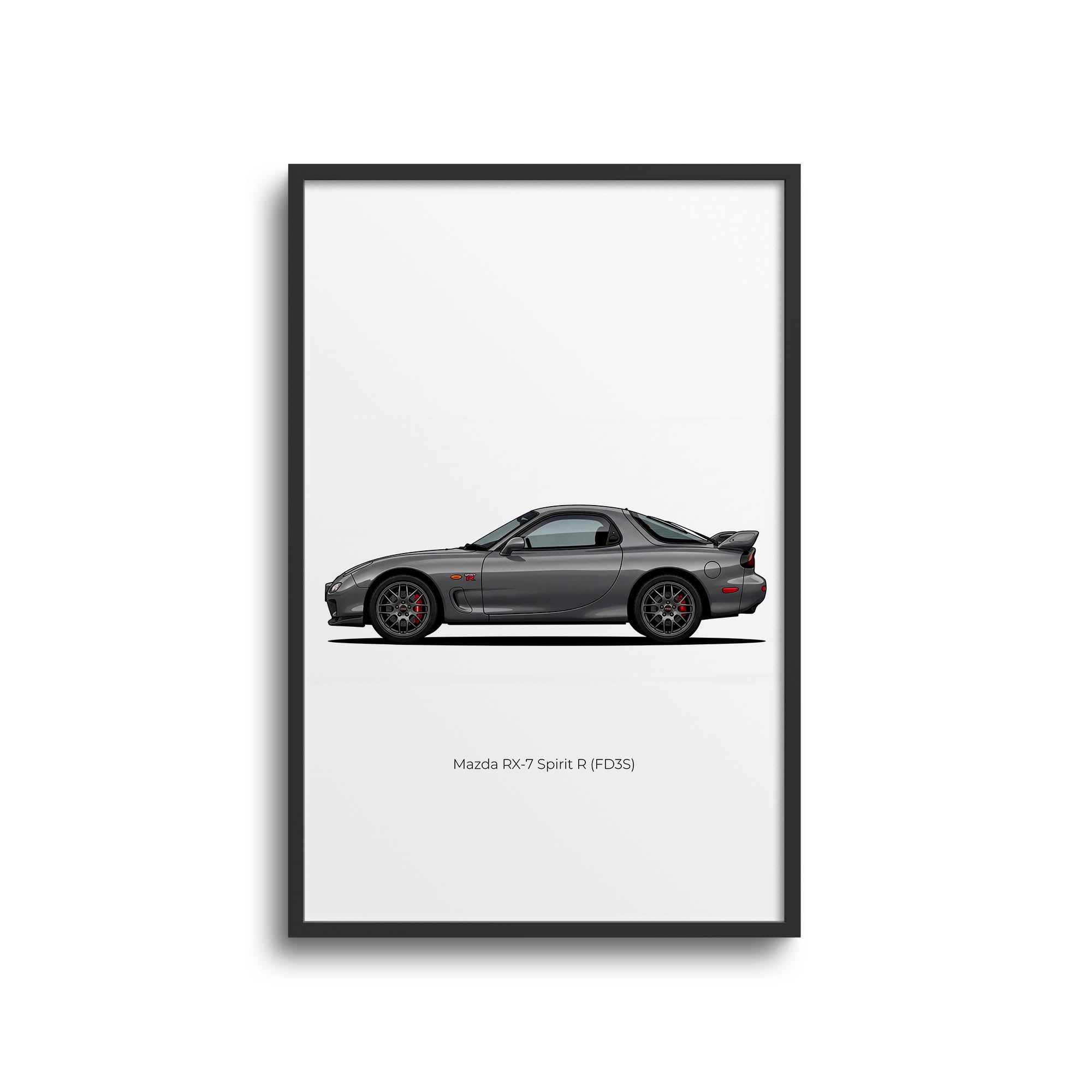 2002 Mazda Rx 7 Spirit R FD3S Titanium – Car Print