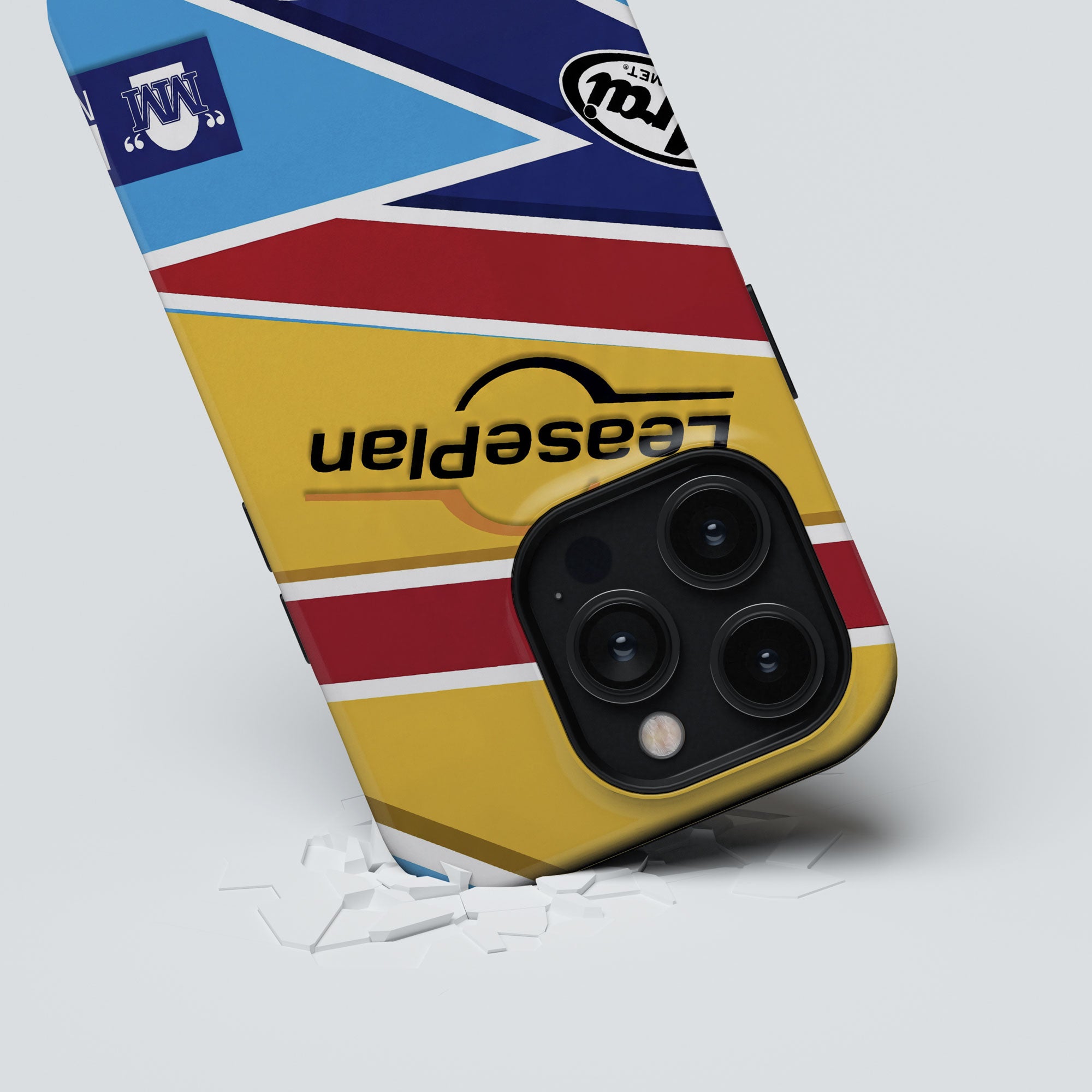 Fernando Alonso Helmet F1 2005 – Phone Case