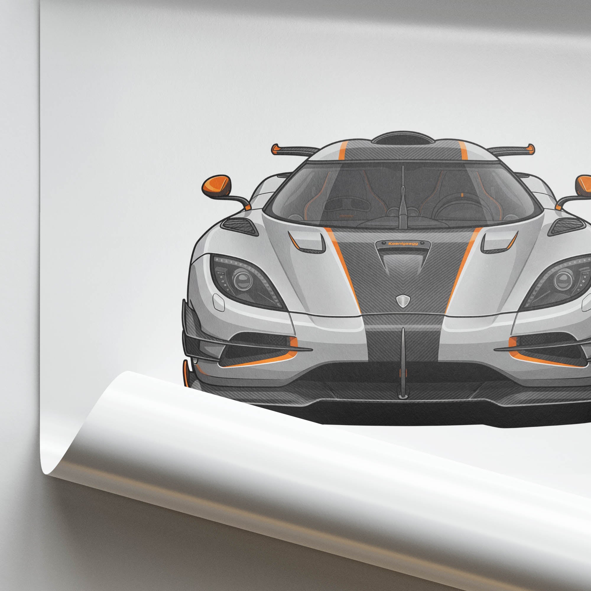 2015 Koenigsegg One – Car Print