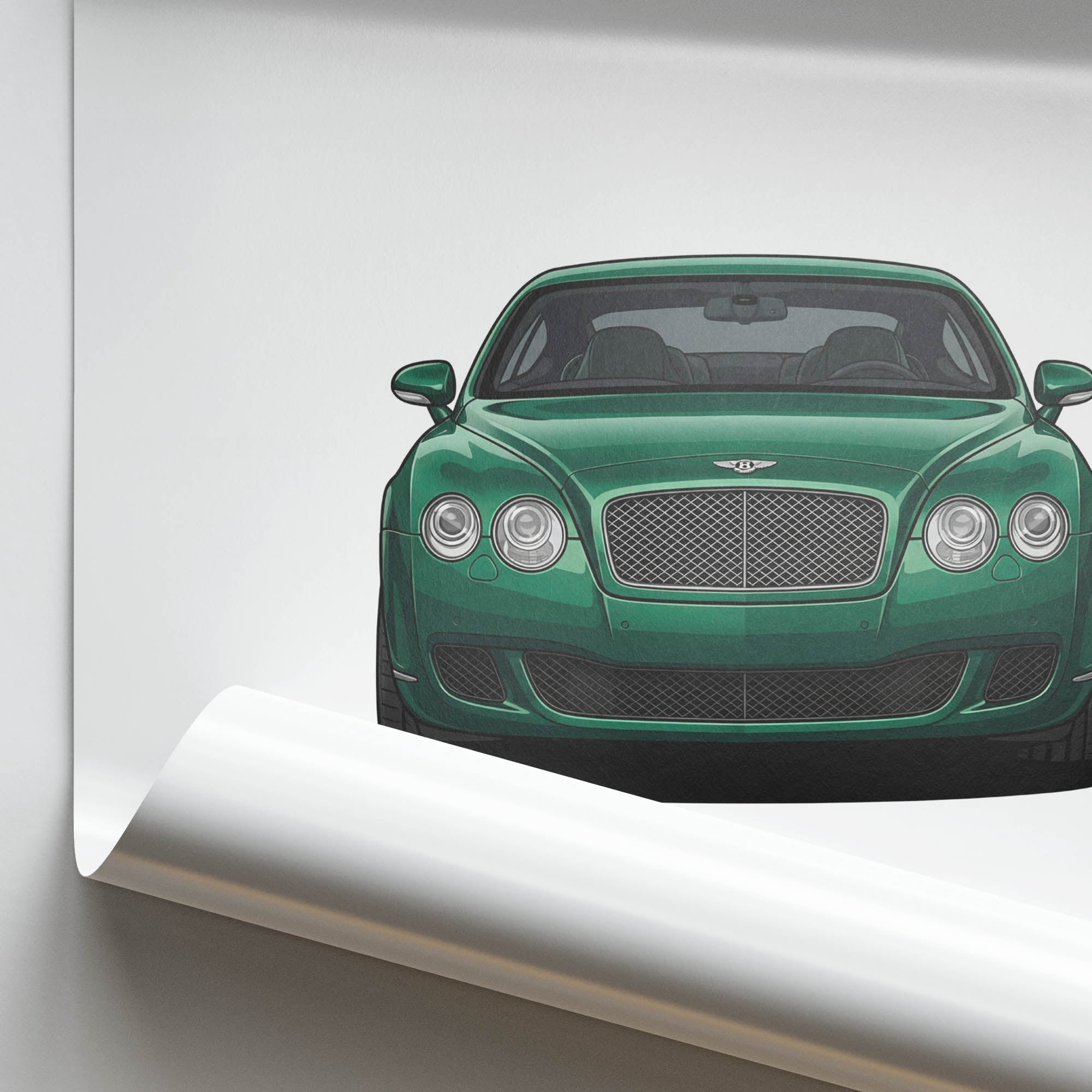 2003 Bentley Continental GT Cypress – Car Print
