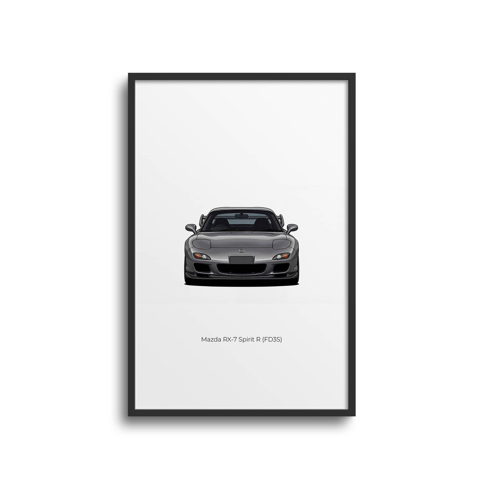 2002 Mazda Rx 7 Spirit R FD3S Titanium – Car Print