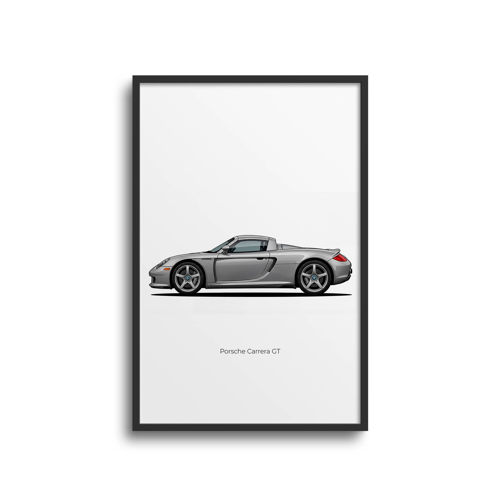 2004 Porsche Carrera GT – Car Print (Side)