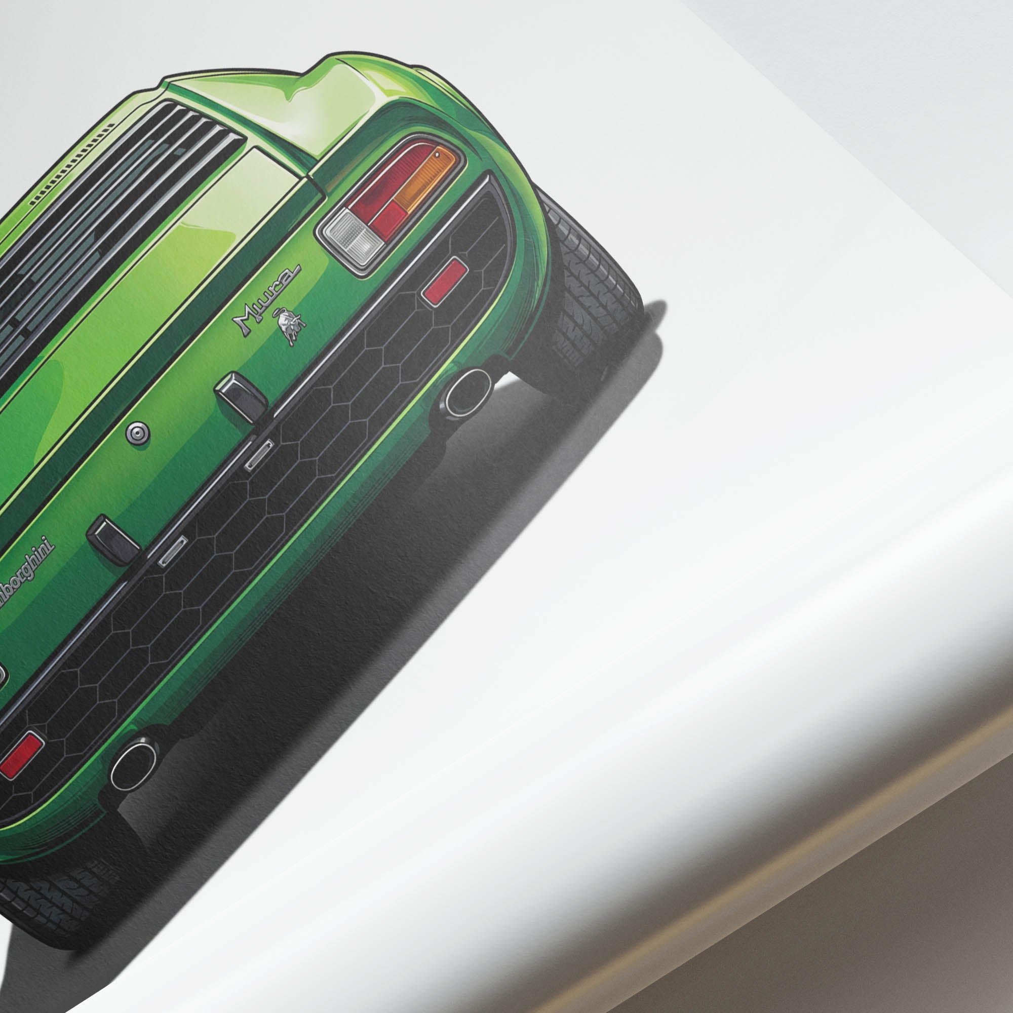 1966 Lamborghini Miura P400 – Car Print