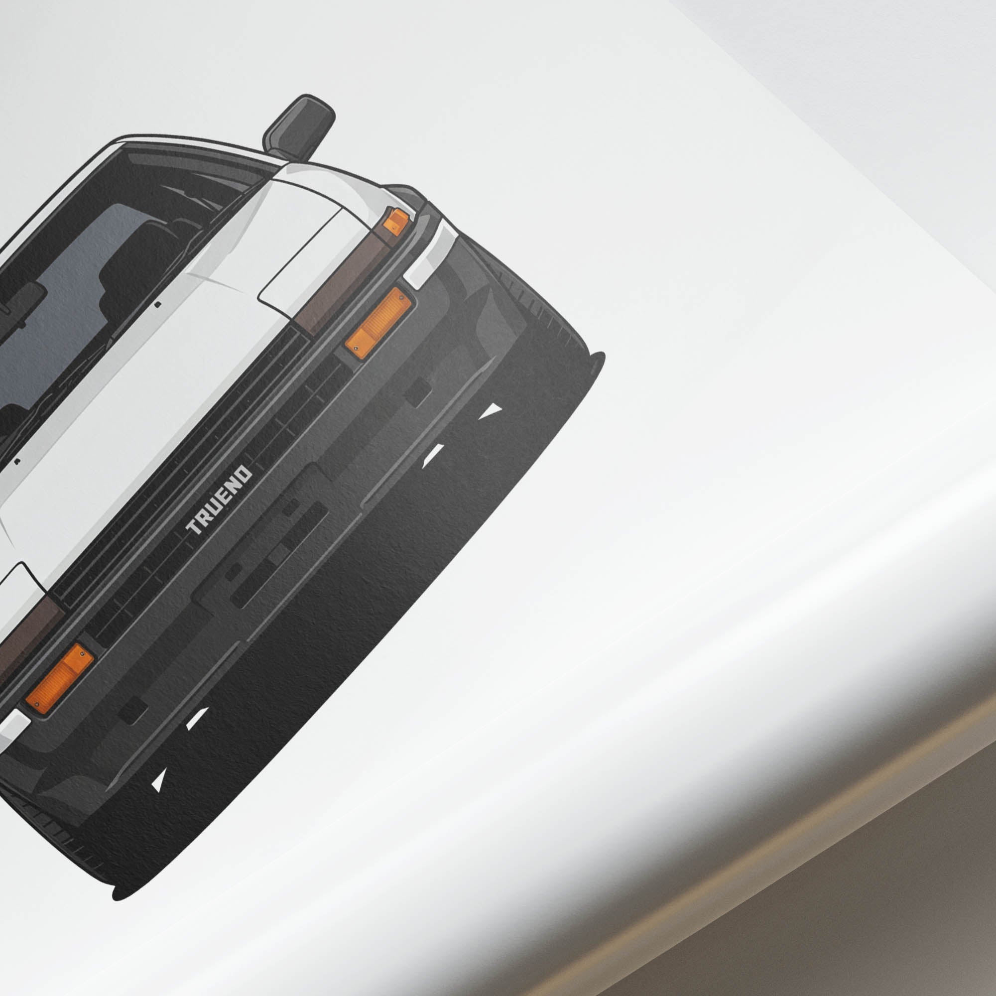 1983 Toyota AE86 Sprinter Trueno High Tech – Car Print