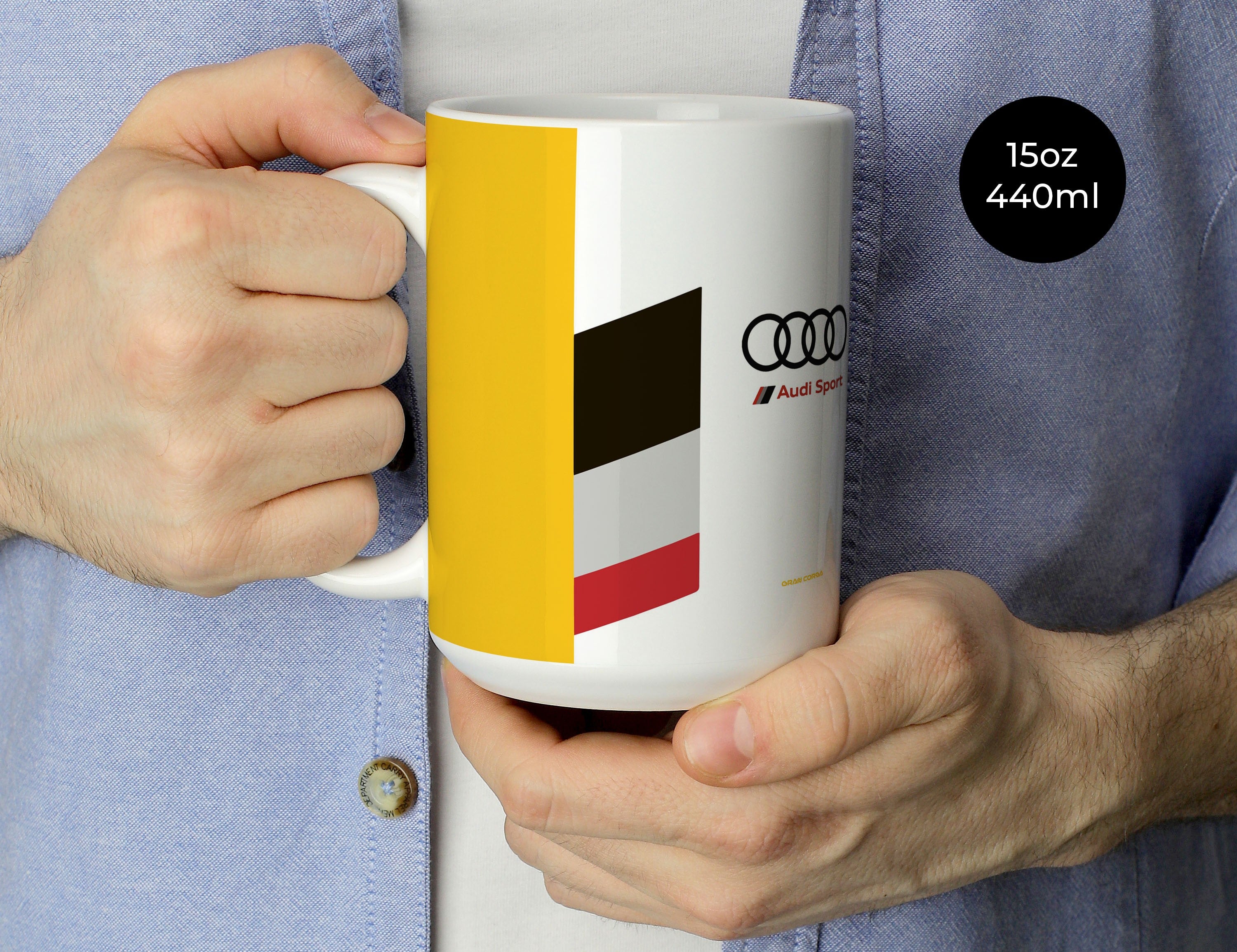 Audi 1985 Sport quattro S1 E2 WRC Livery Mug