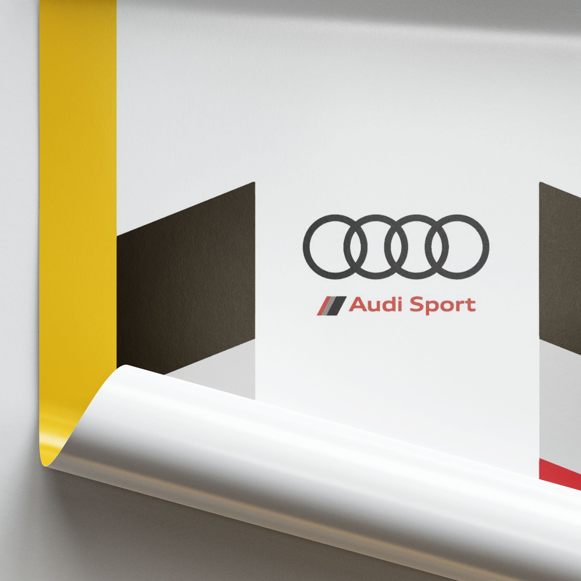 Audi 1985 Sport quattro S1 E2 WRC Livery Poster