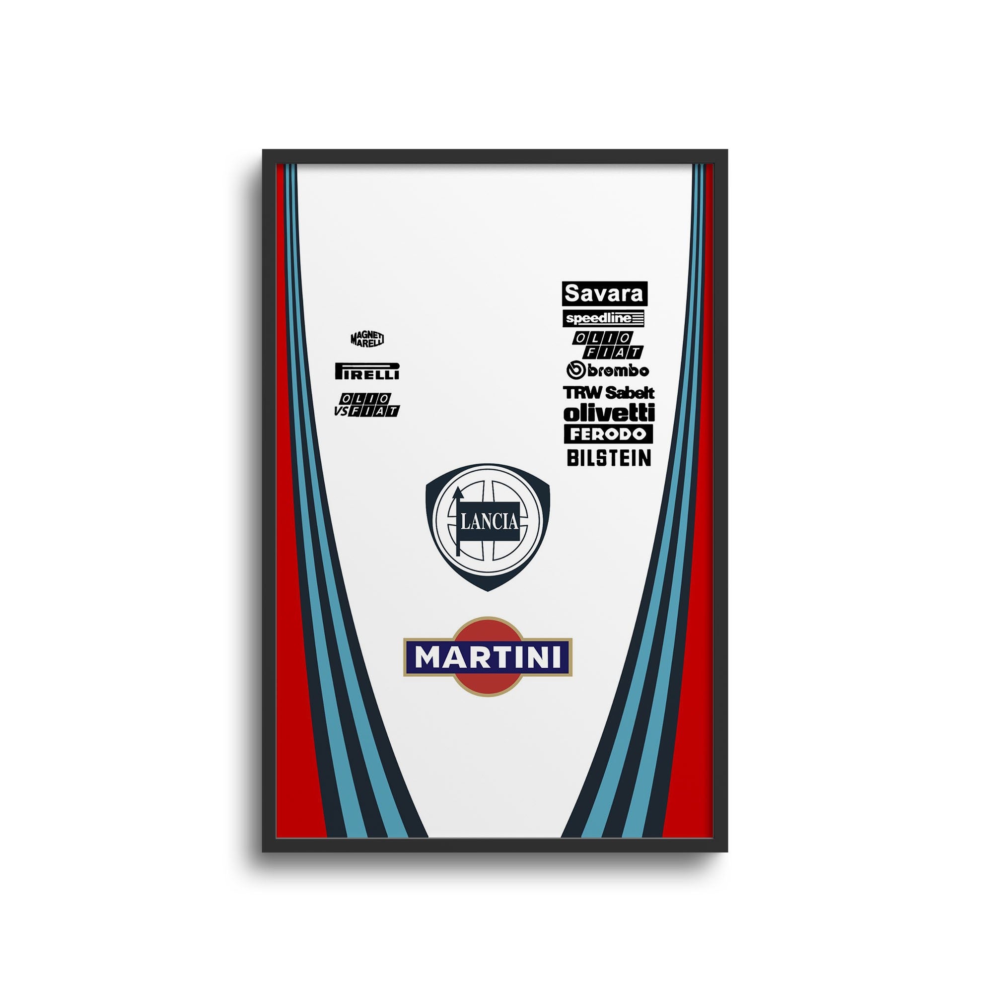 Lancia 1986 Delta S4 WRC Livery Poster