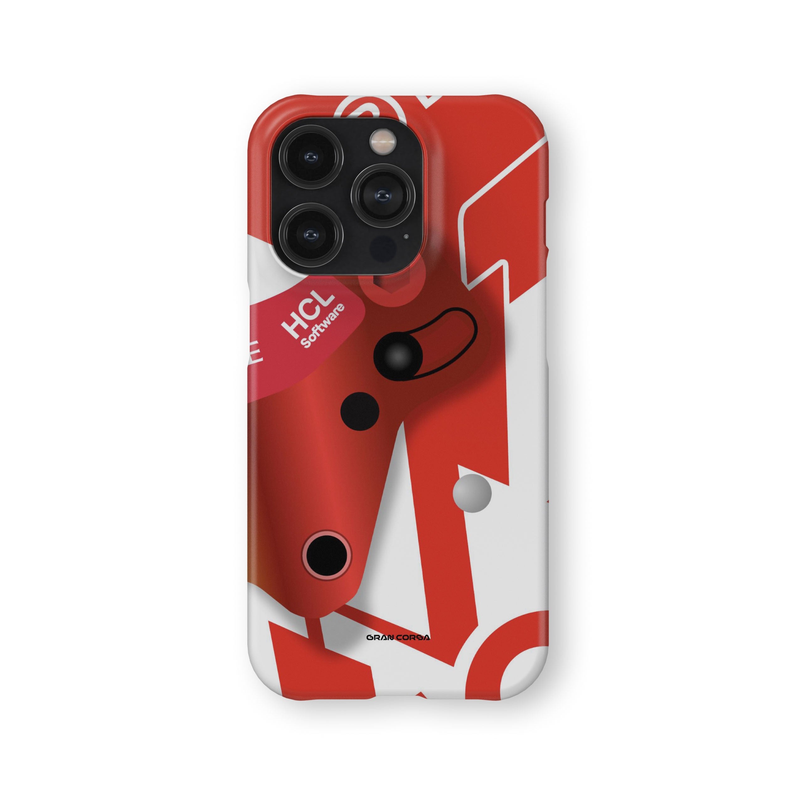 Charles Leclerc F1 Ferrari 2024 Monaco GP Helmet Phone Case