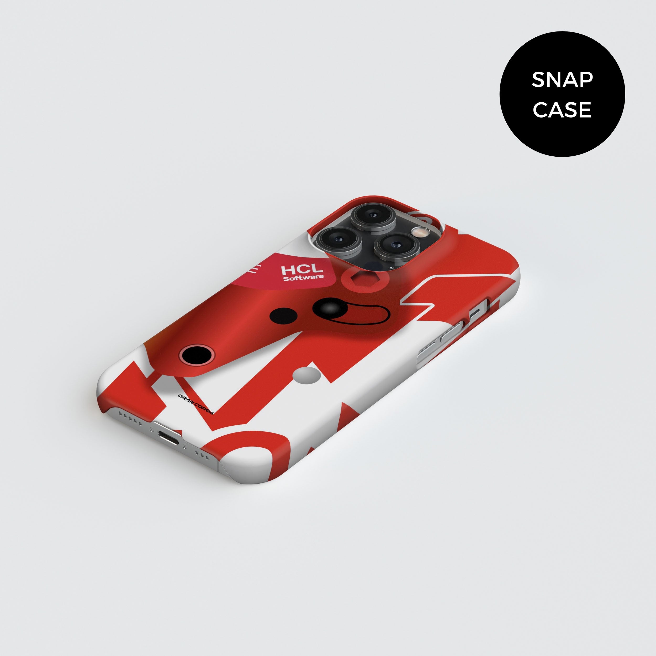 Charles Leclerc F1 Ferrari 2024 Monaco GP Helmet Phone Case