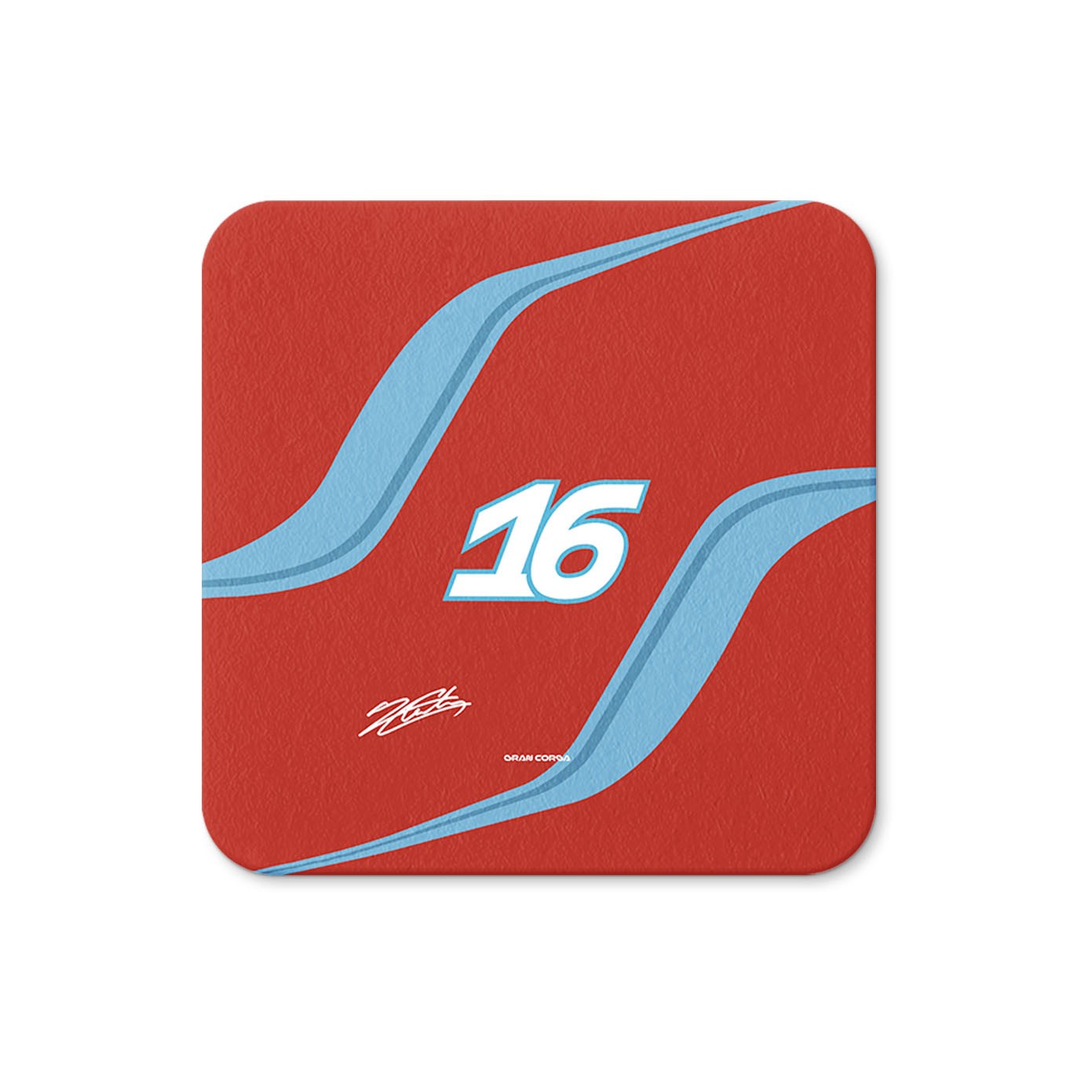 Charles Leclerc F1 Ferrari 2024 Miami GP Livery Coaster