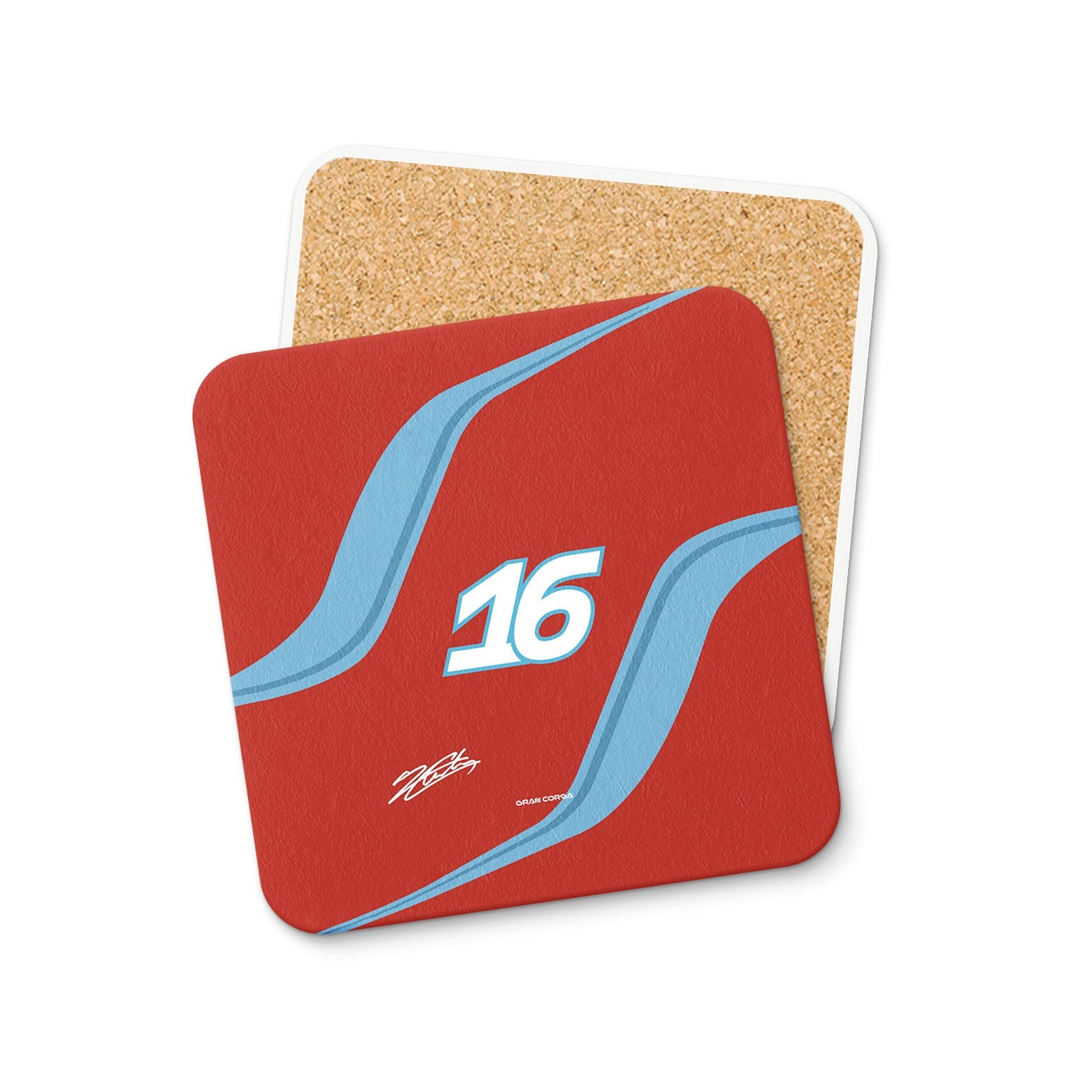 Charles Leclerc F1 Ferrari 2024 Miami GP Livery Coaster