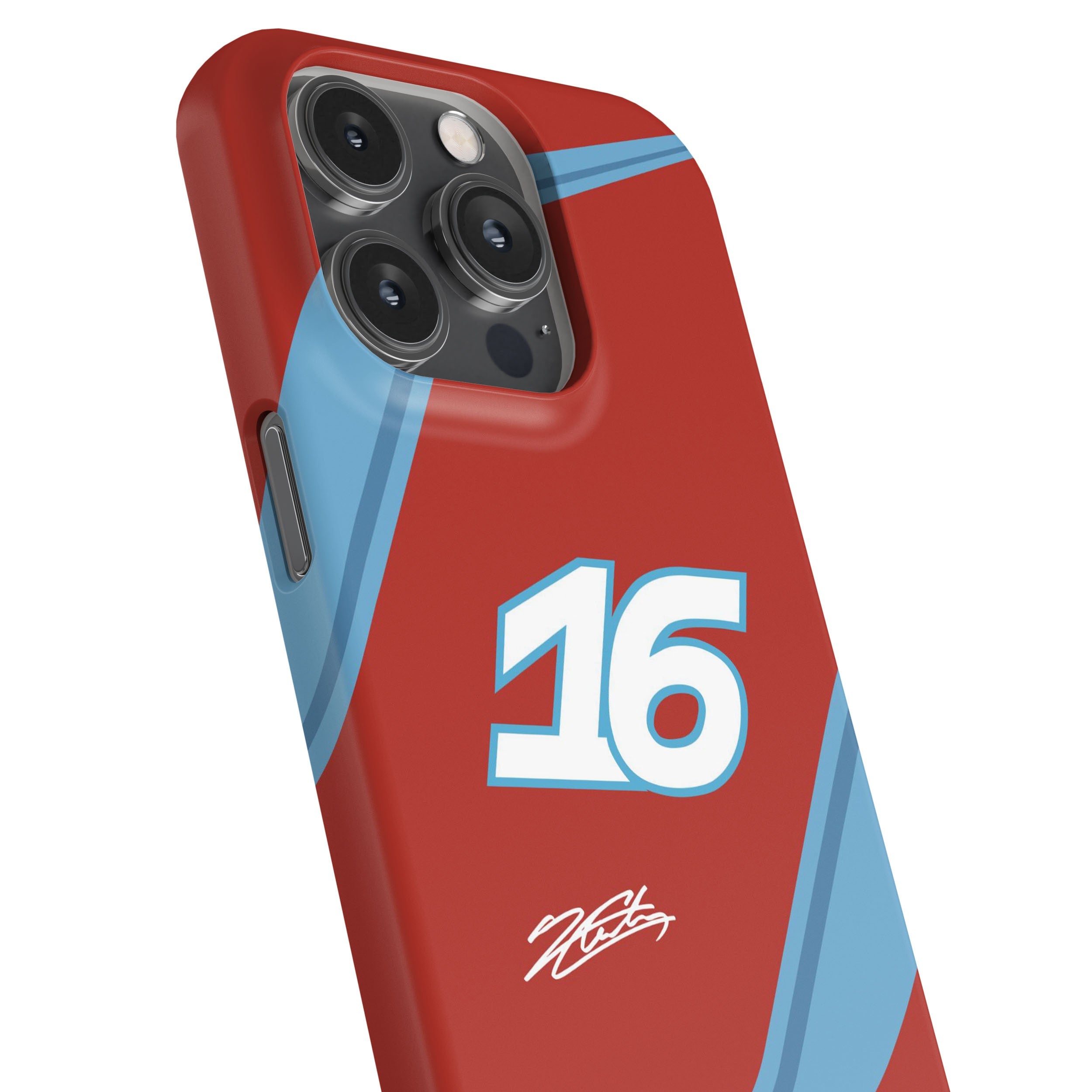 Charles Leclerc F1 Ferrari 2024 Miami GP Livery Phone Case