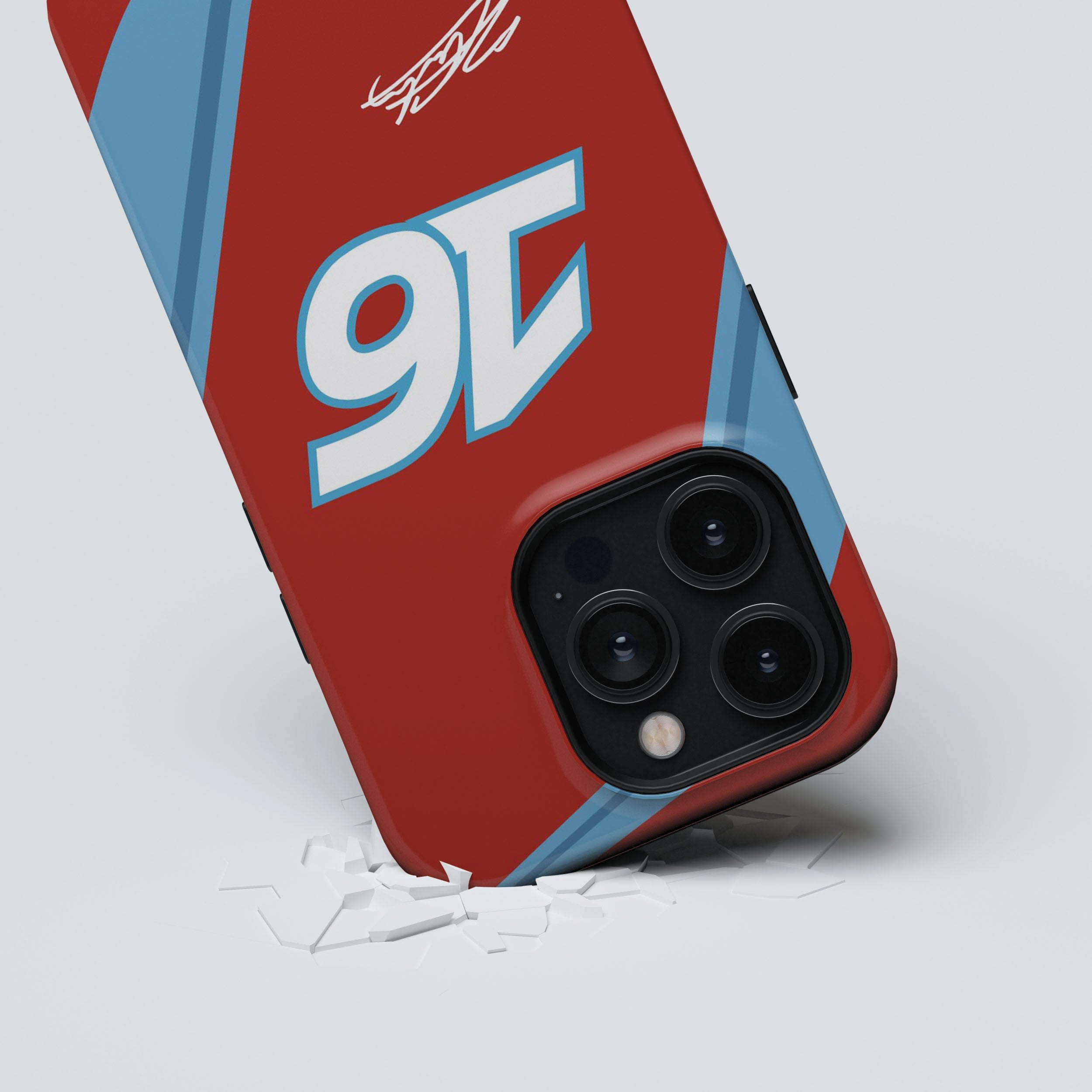 Charles Leclerc F1 Ferrari 2024 Miami GP Livery Phone Case