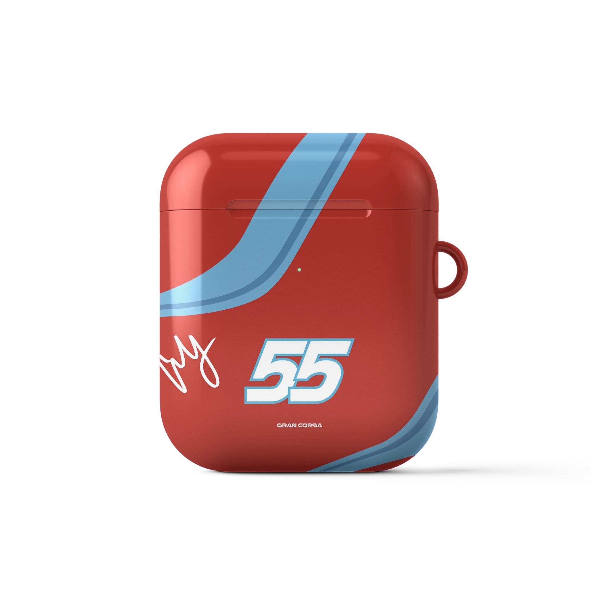 Carlos Sainz F1 Ferrari 2024 Miami GP Livery AirPods Case