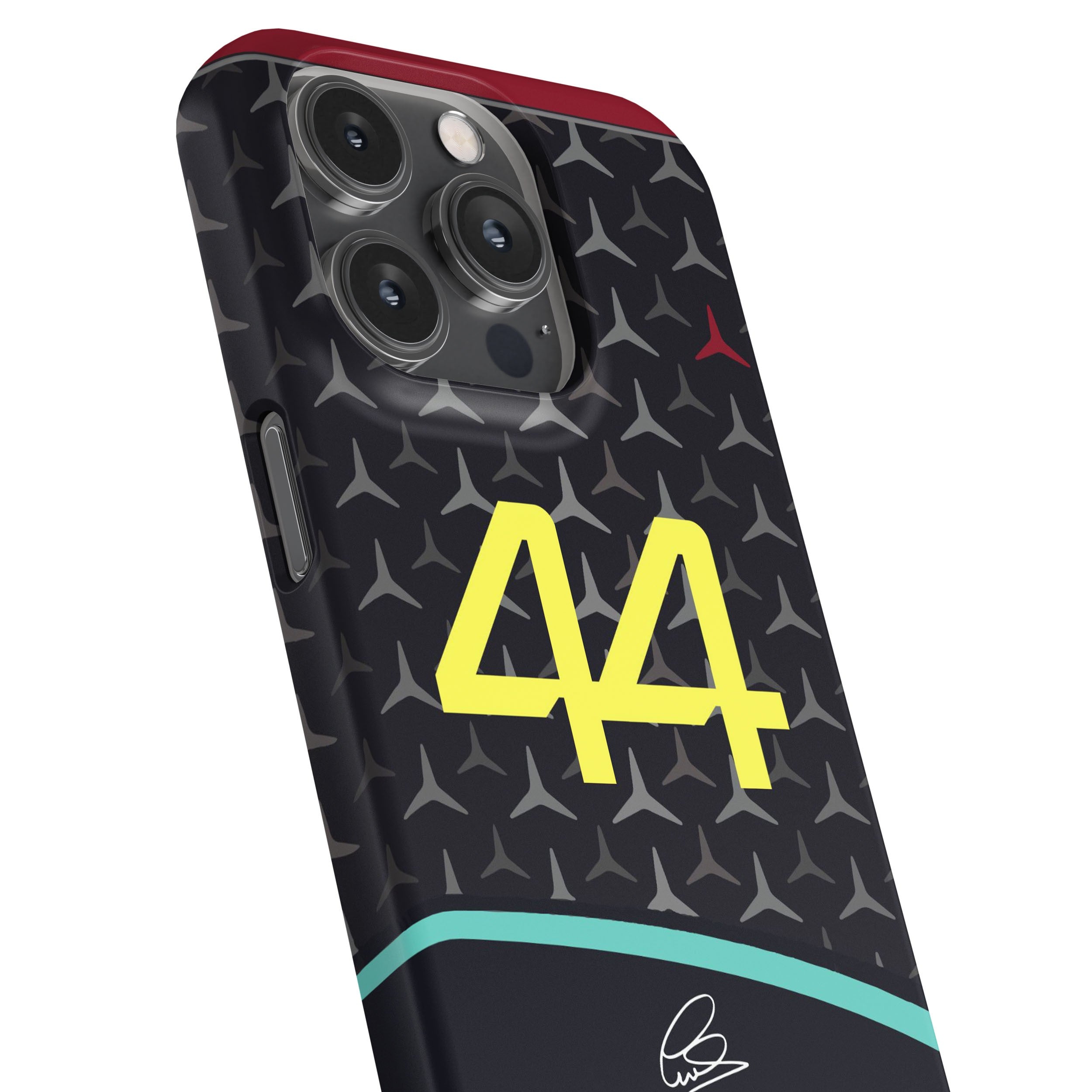 Lewis Hamilton F1 Mercedes-AMG Petronas 2024 W15 Livery Phone Case