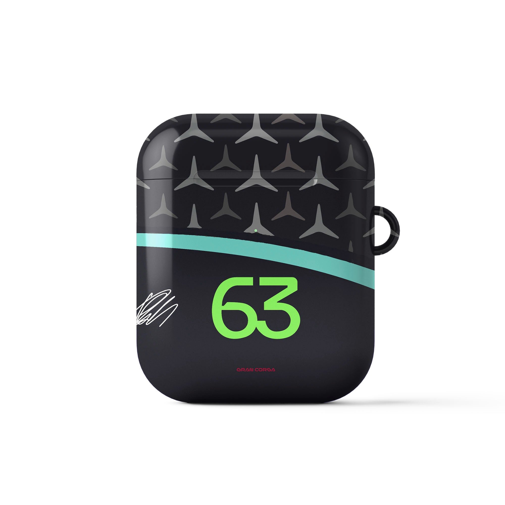 George Russell F1 Mercedes-AMG Petronas 2024 W15 Livery AirPods Case