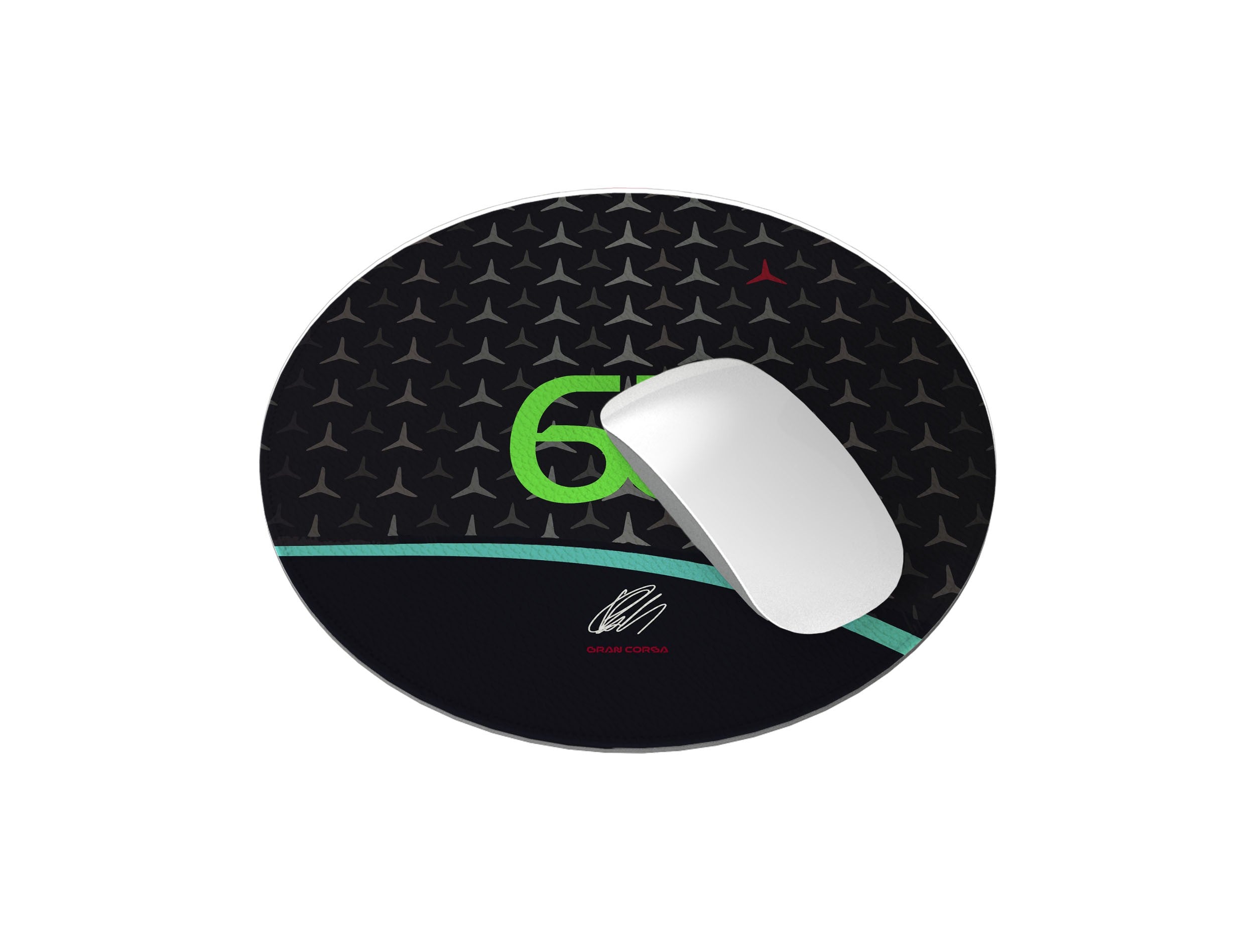 George Russell F1 Mercedes-AMG Petronas 2024 W15 Livery Mouse Mat