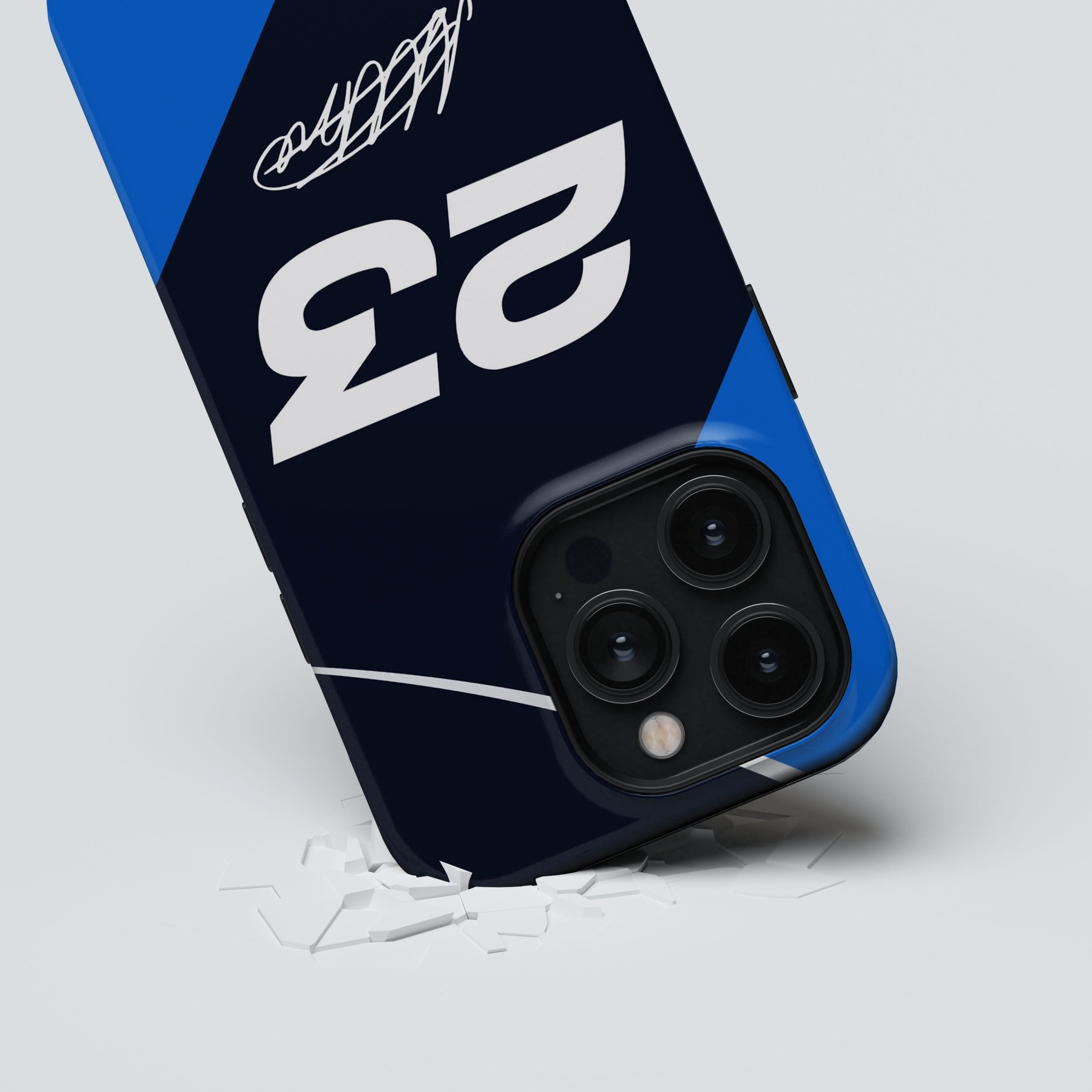 Alexander Albon F1 Williams 2024 Season Livery Phone Case